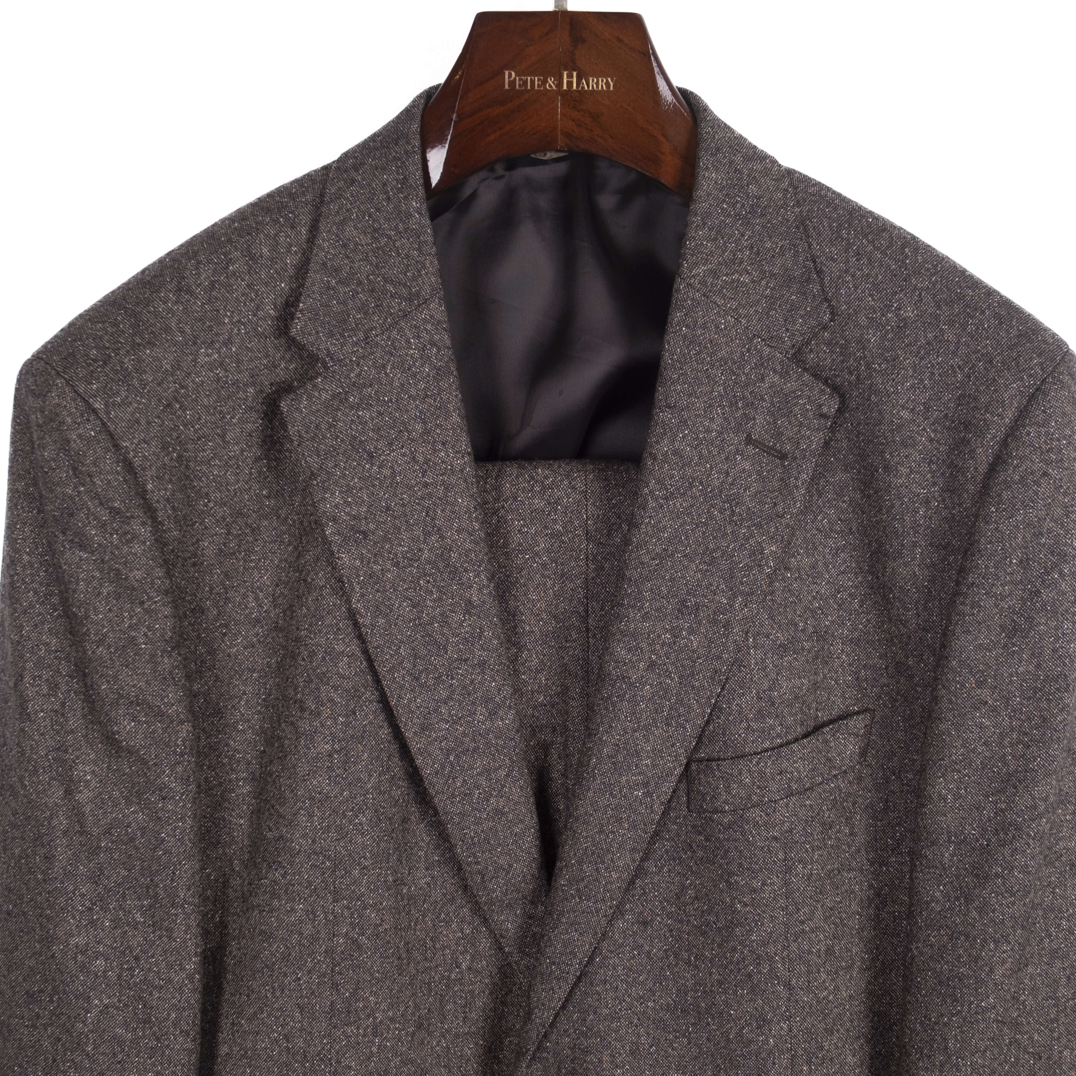 Brown Suit with Elbow Patches