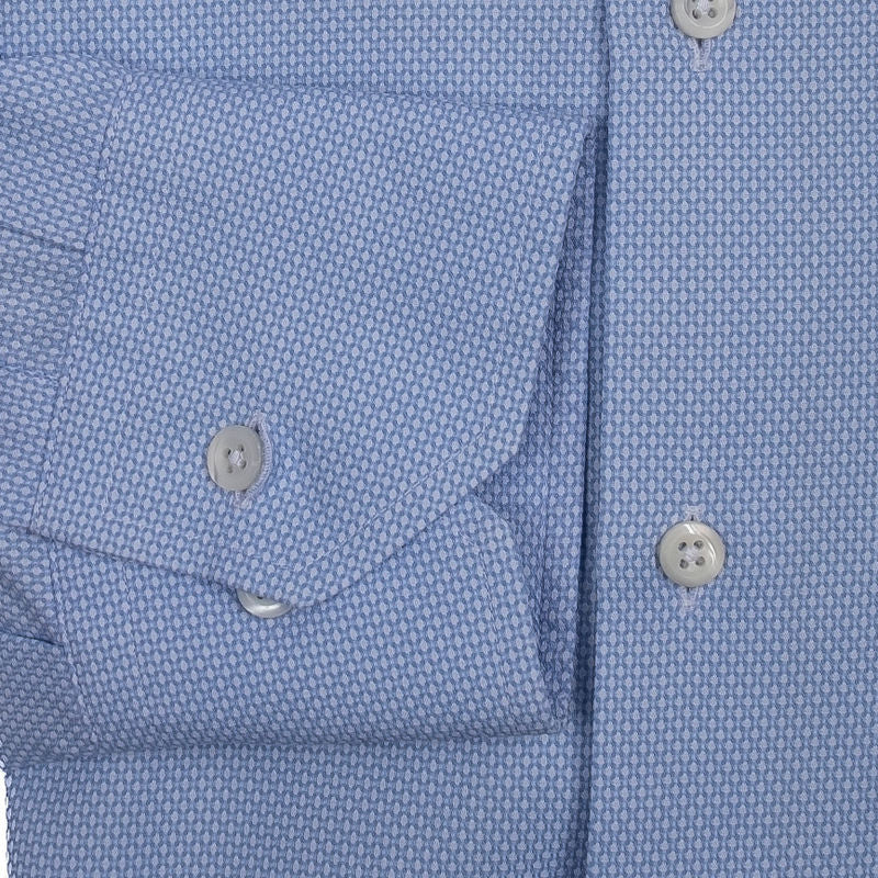Light Blue Regular Cuff Shirt