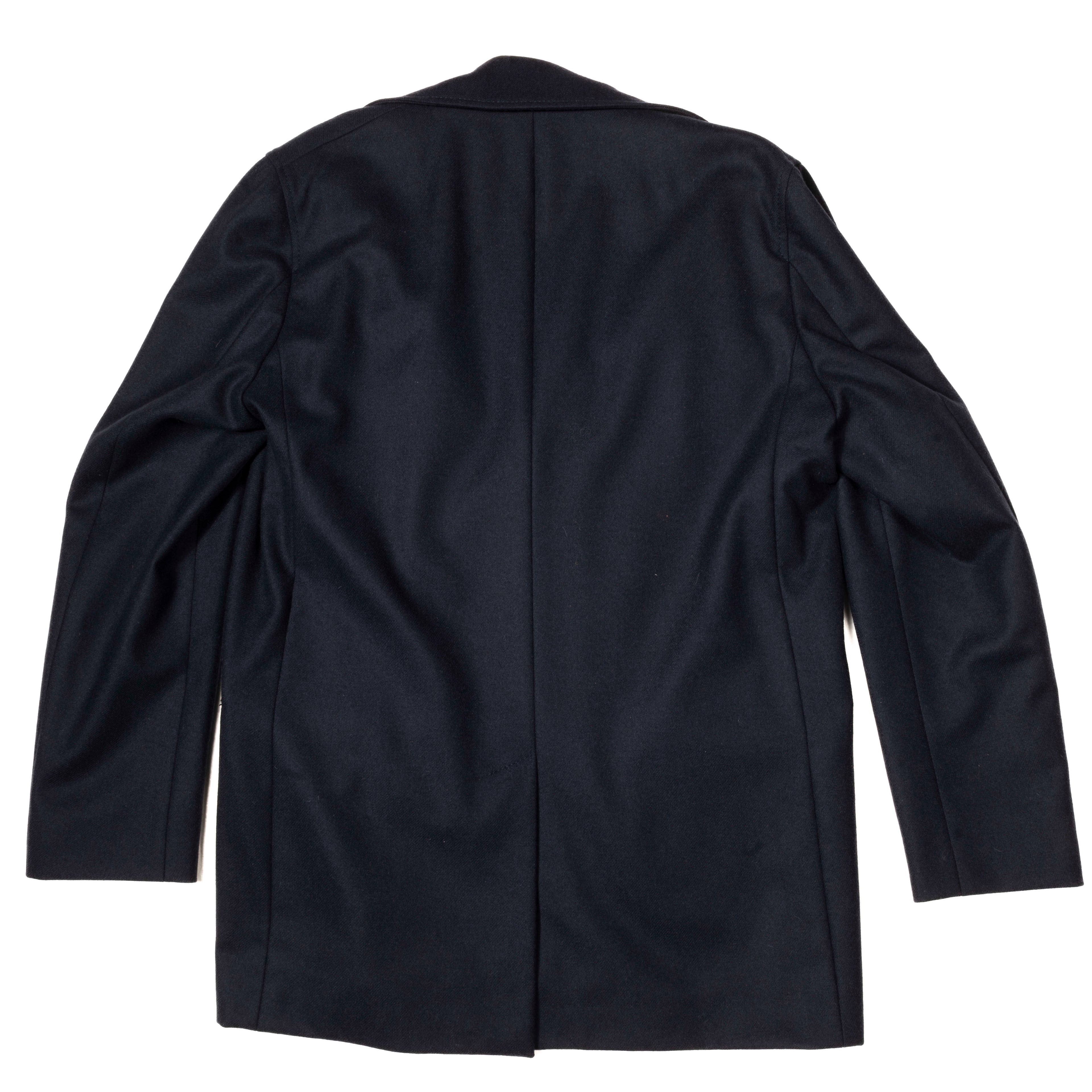 Neapolitan Hand Tailored Navy Pea Coat