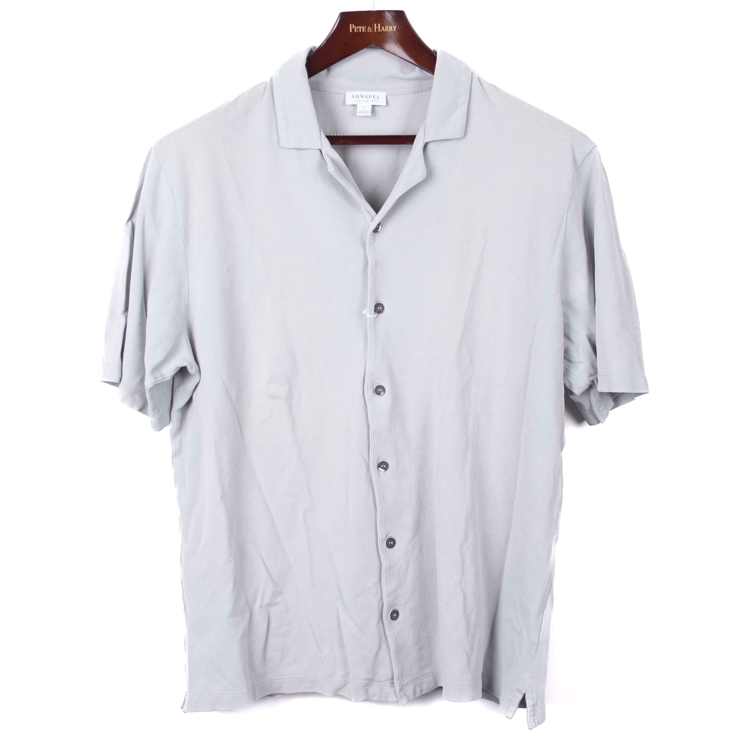 Baby Blue Short Sleeved Shirt