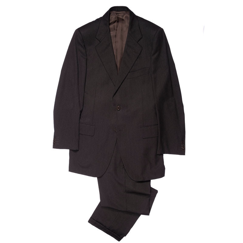 Caruso Grey Pinstripe Business Suit