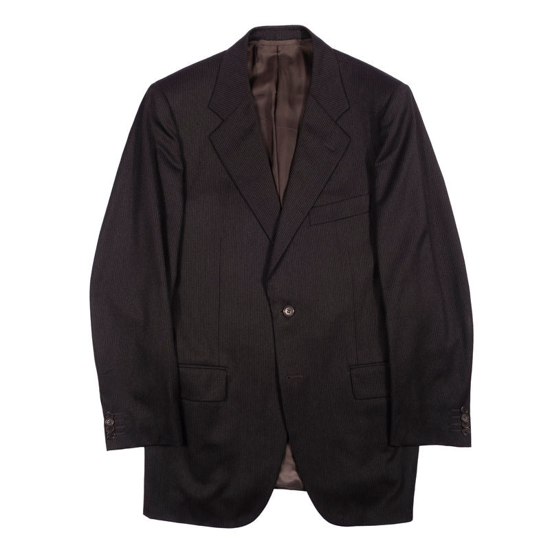 Caruso Grey Pinstripe Business Suit