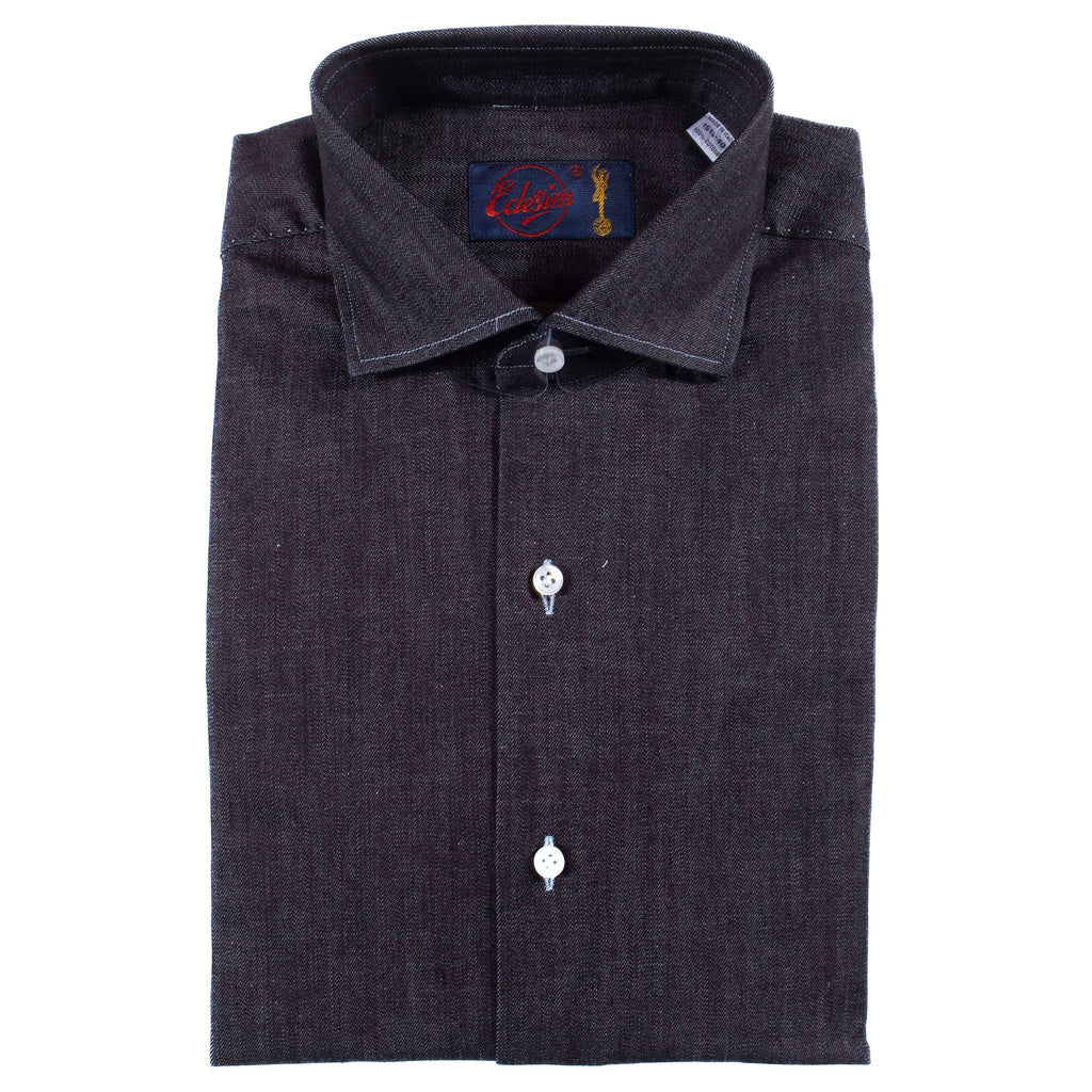 Neapolitan Hand Tailored Denim Shirt