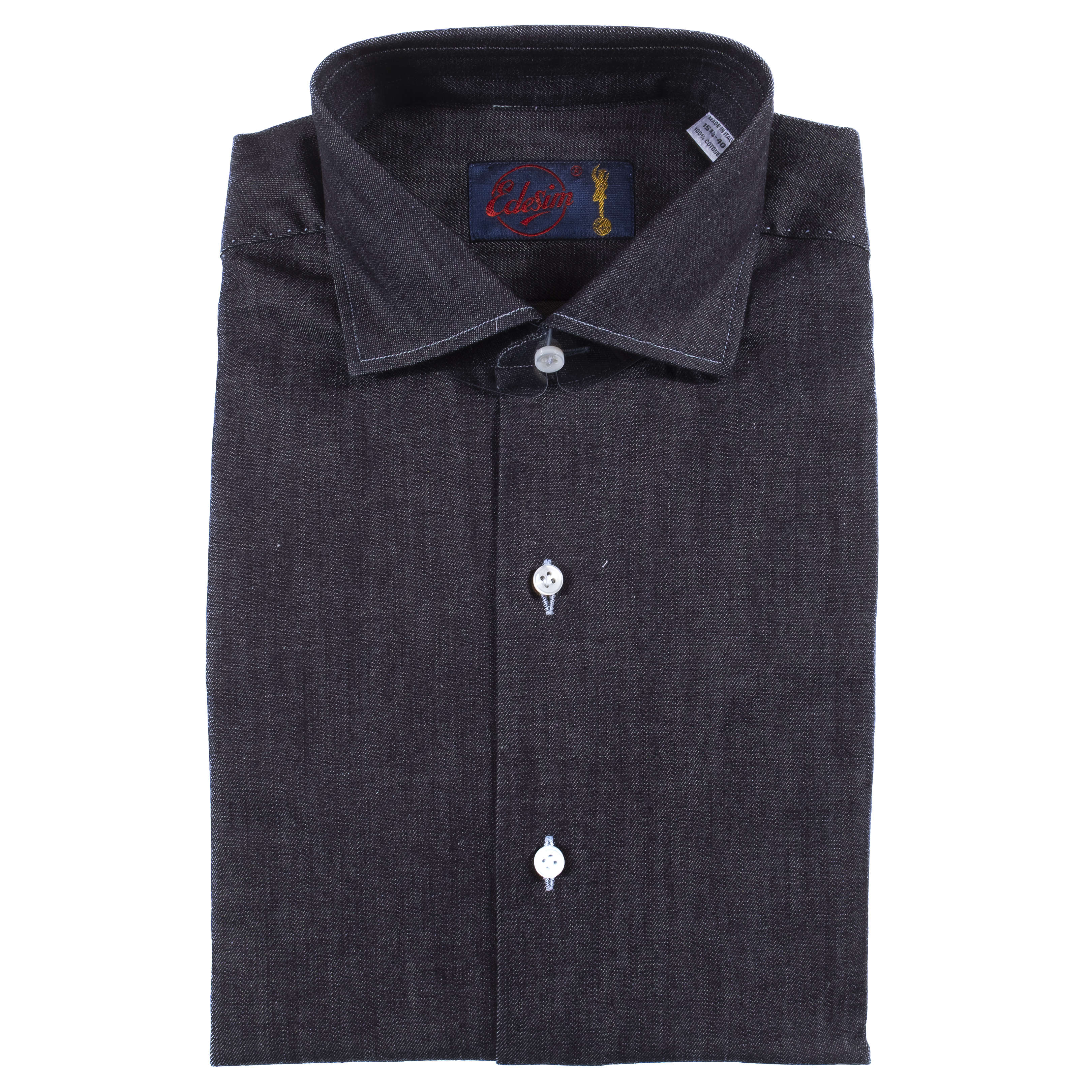 Neapolitan Hand Tailored Denim Shirt