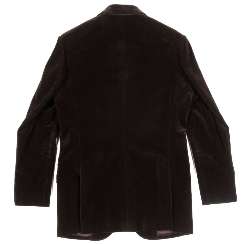 Neapolitan Hand Tailored  Brown Dugdale Velvet Suit, 50