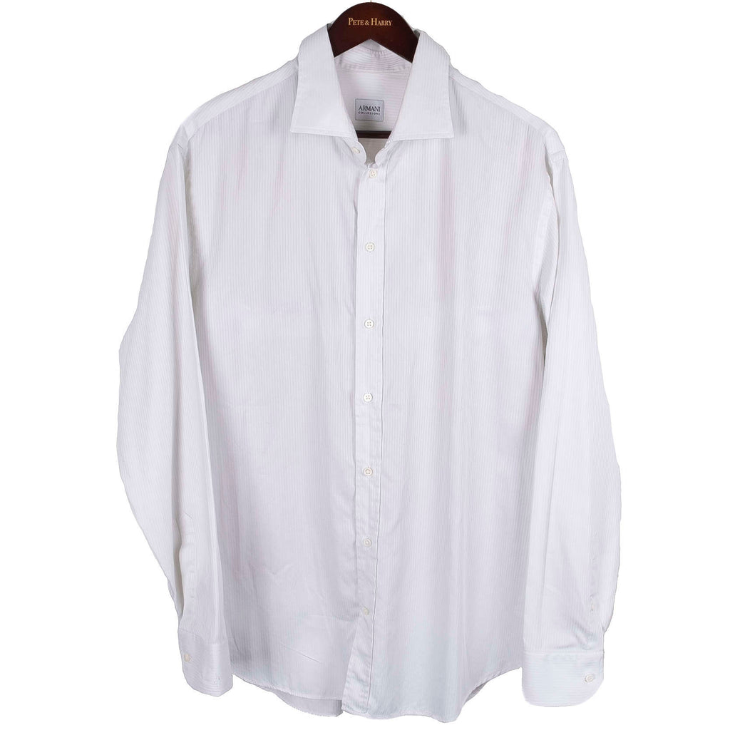 White Striped Shirt