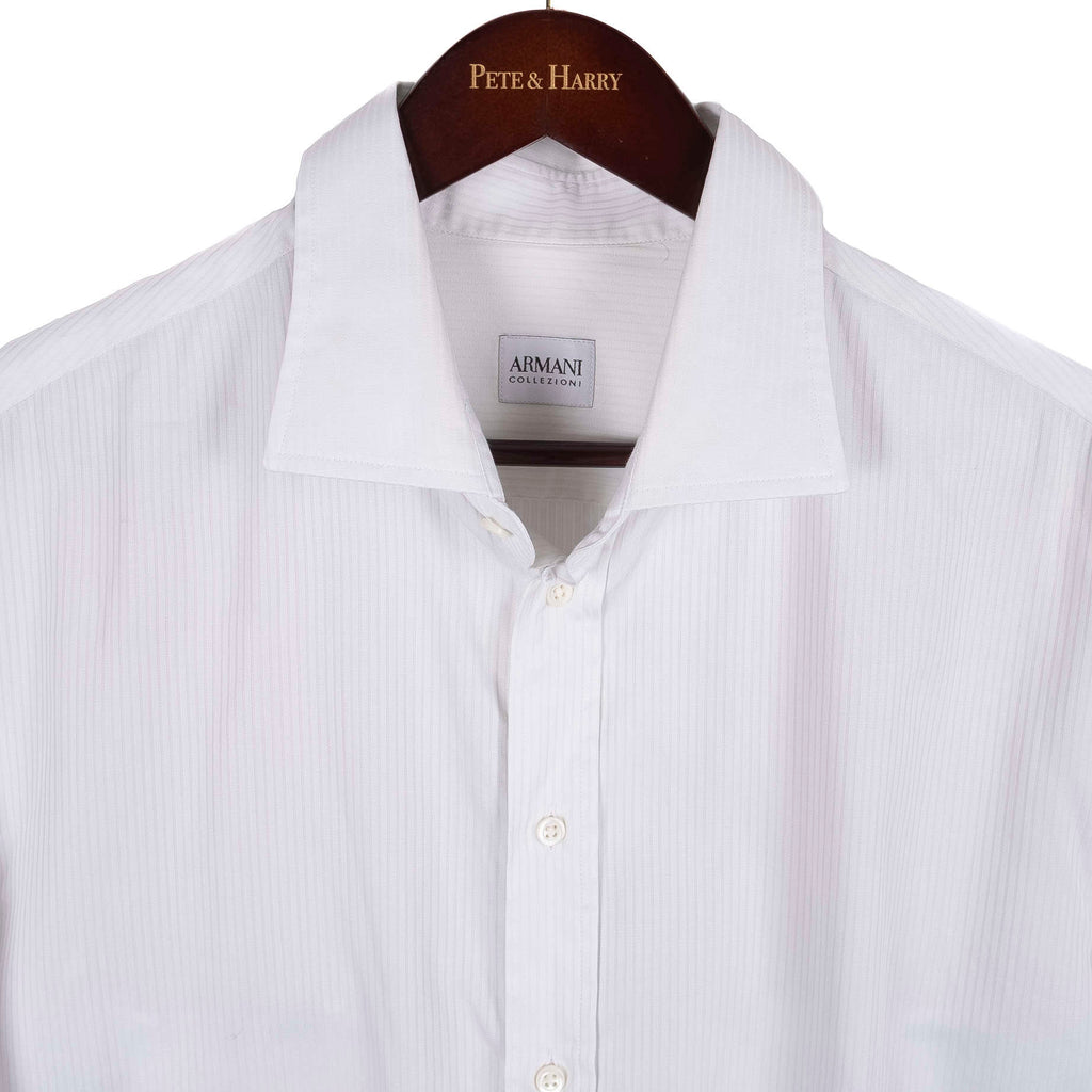 White Striped Shirt