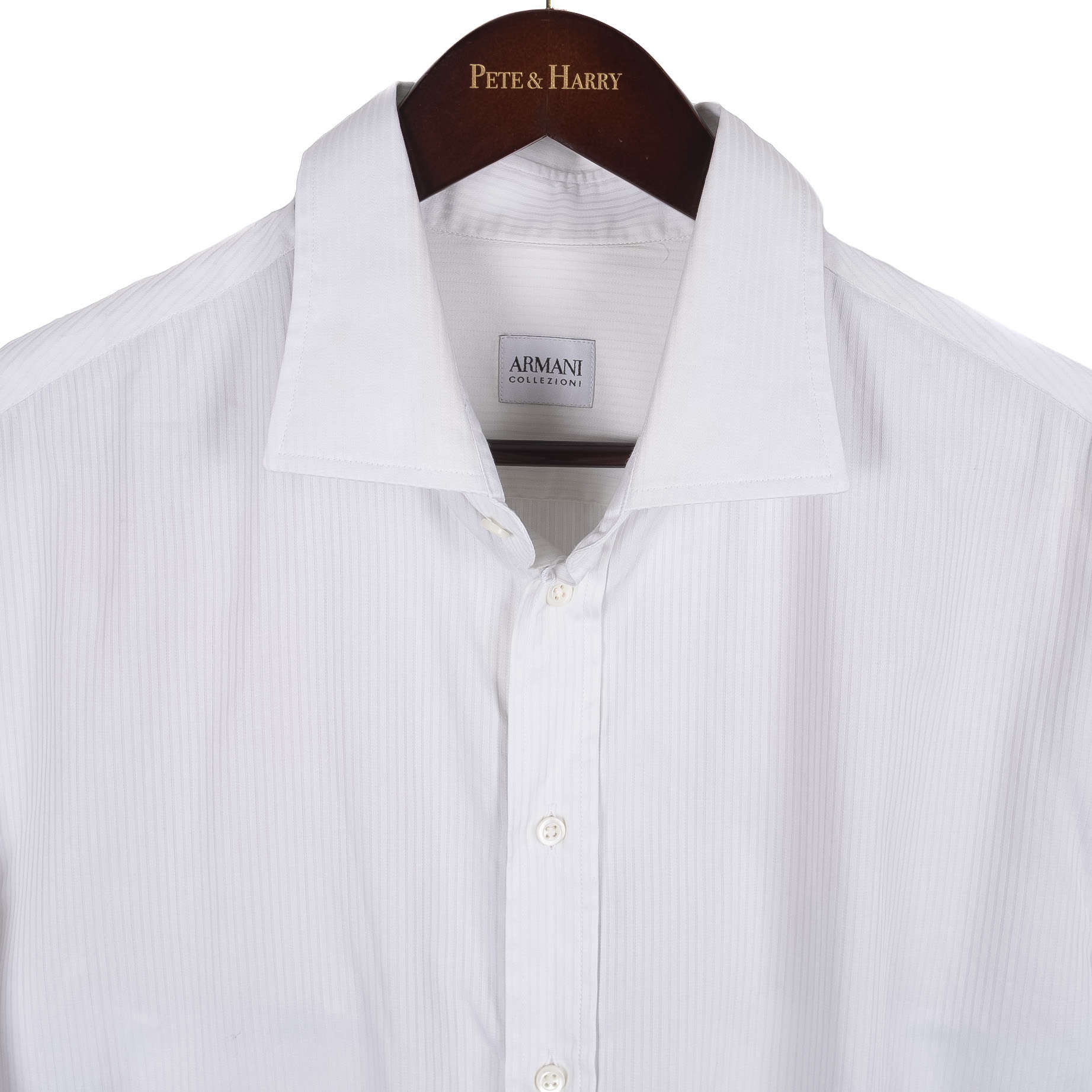 White Striped Shirt