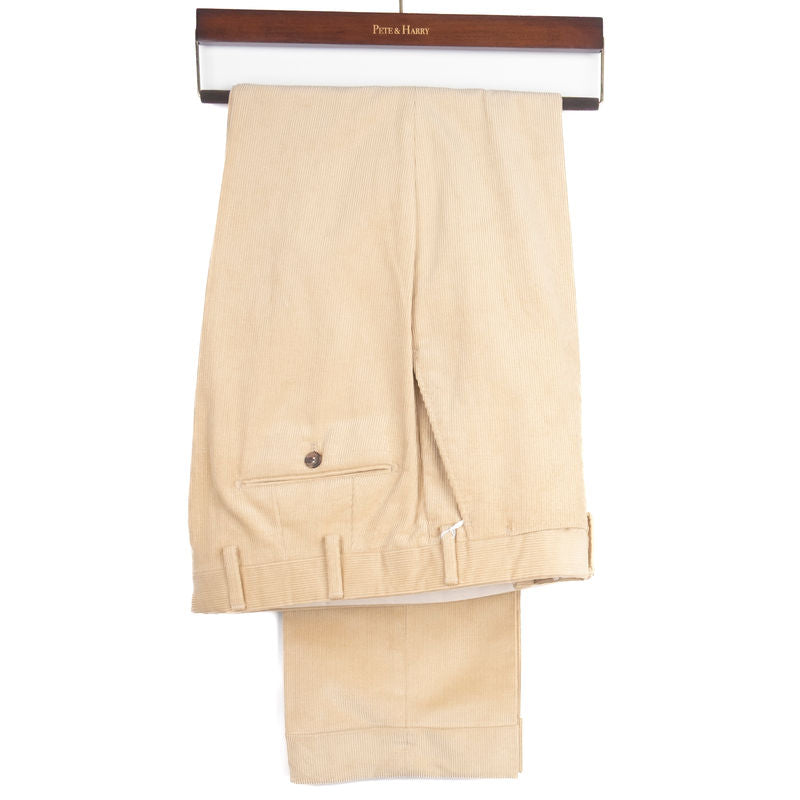 Beige Corduroy Trousers