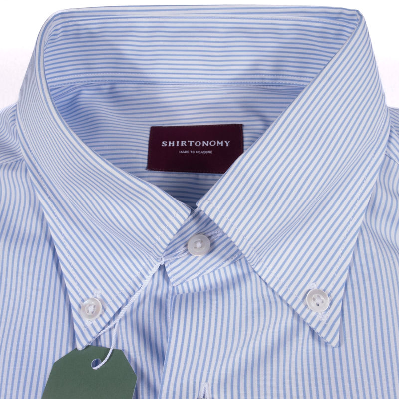 Shirtonomy Striped Buttondown Shirt Sz 43