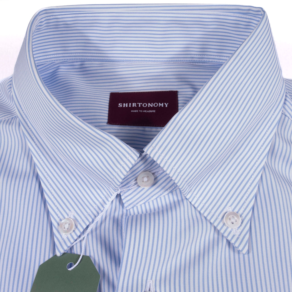 Shirtonomy Striped Buttondown Shirt Sz 43