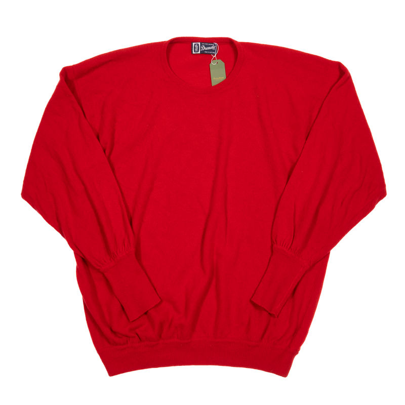 Drumohr Red Cashmere Sweater Sz XXL