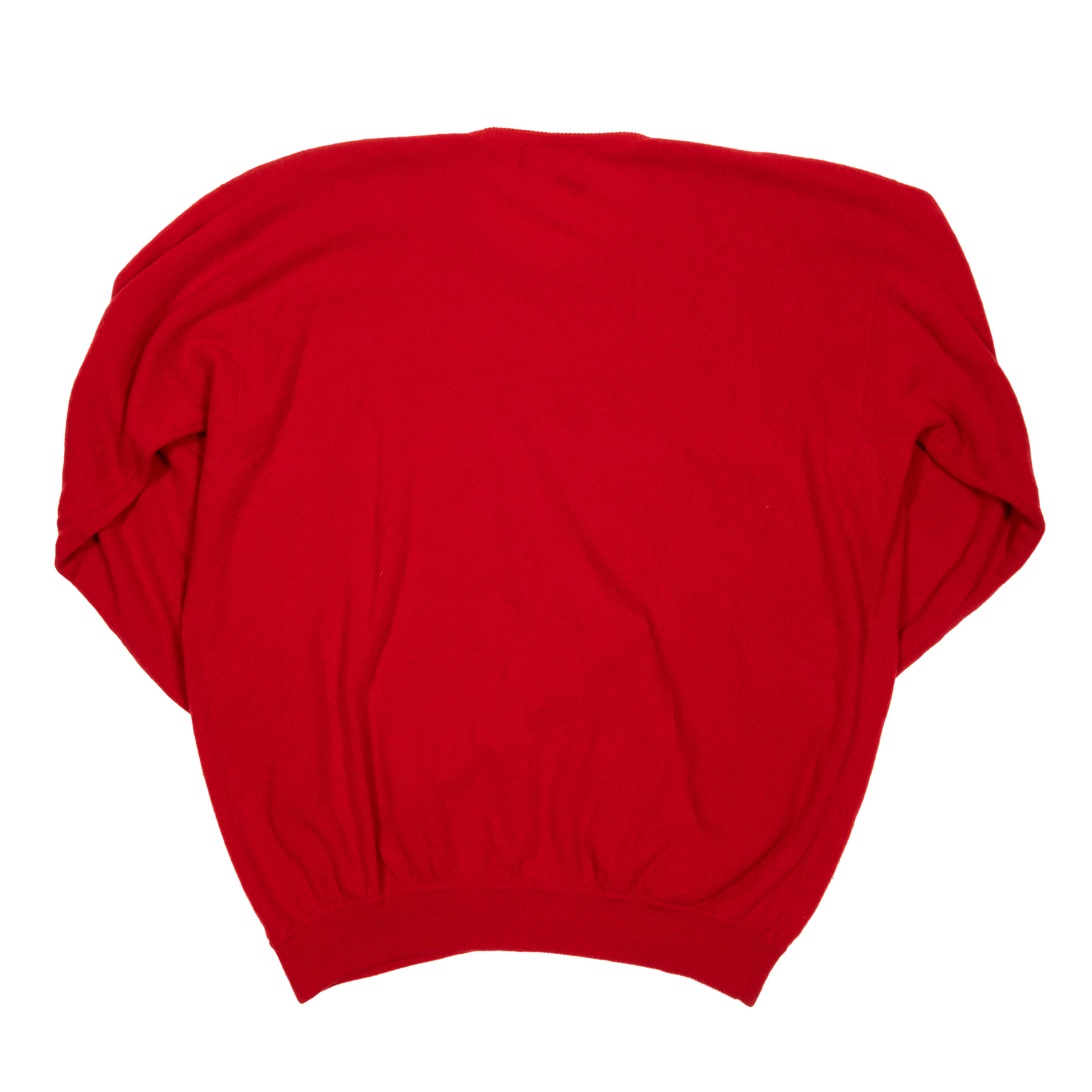 Drumohr Red Cashmere Sweater Sz XXL