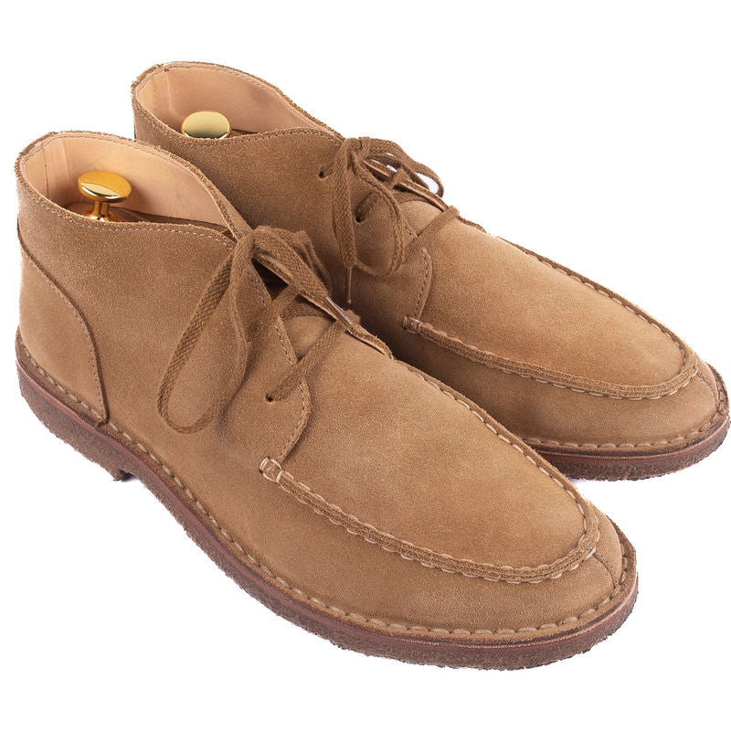 Beige Chukka Boots