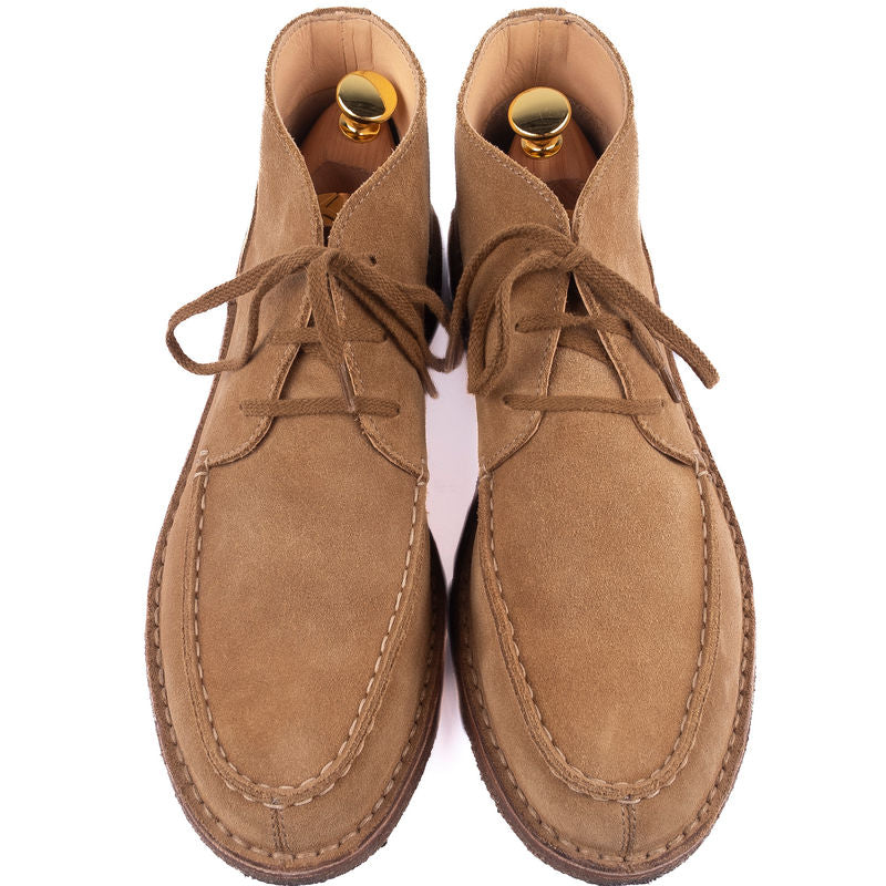 Beige Chukka Boots