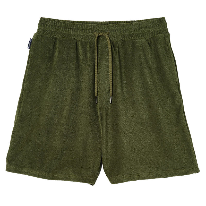 Cypress Green Terry Shorts