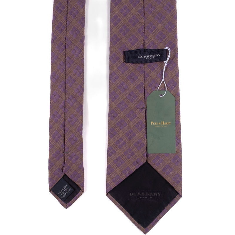 Burberry Purple Tie