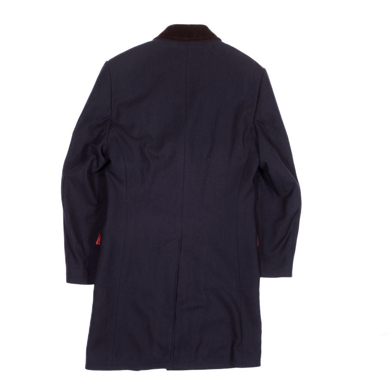 Rose & Born Navy Covert Coat
