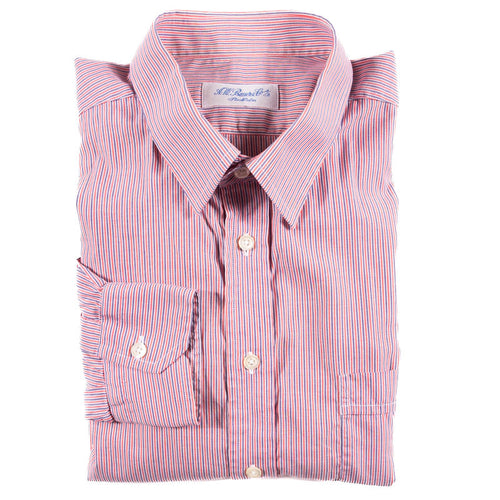 A.W. Bauer Striped Business Shirt