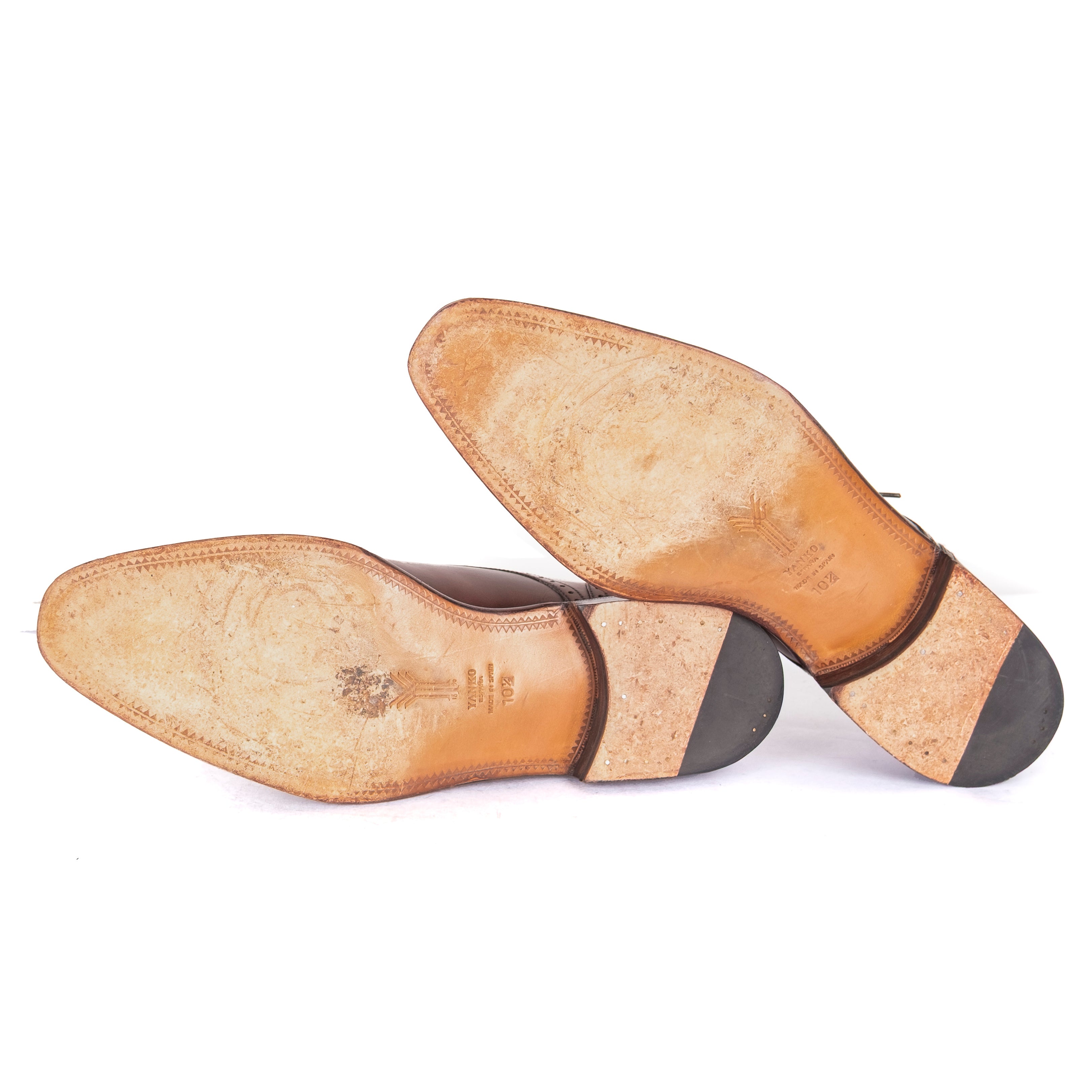 Box Calf Brown Cap Toe Brogue Derbies