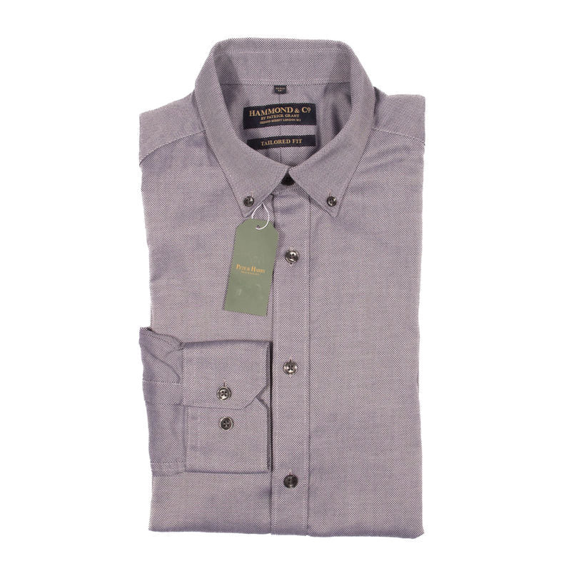 Hammond & Co Grey Buttondown Shirt