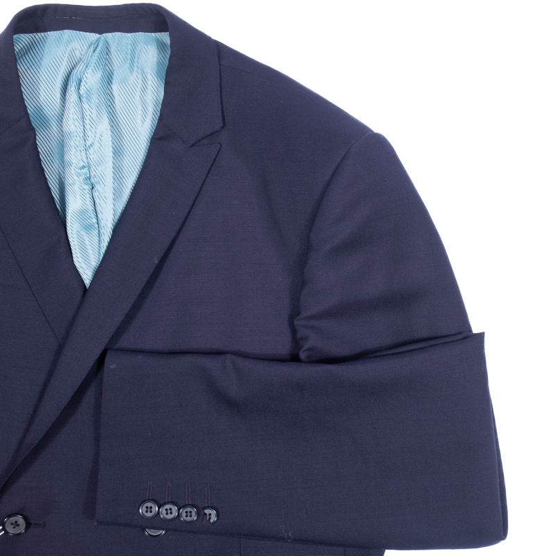 Ozwald Boateng Navy Double Breasted Suit Sz 48