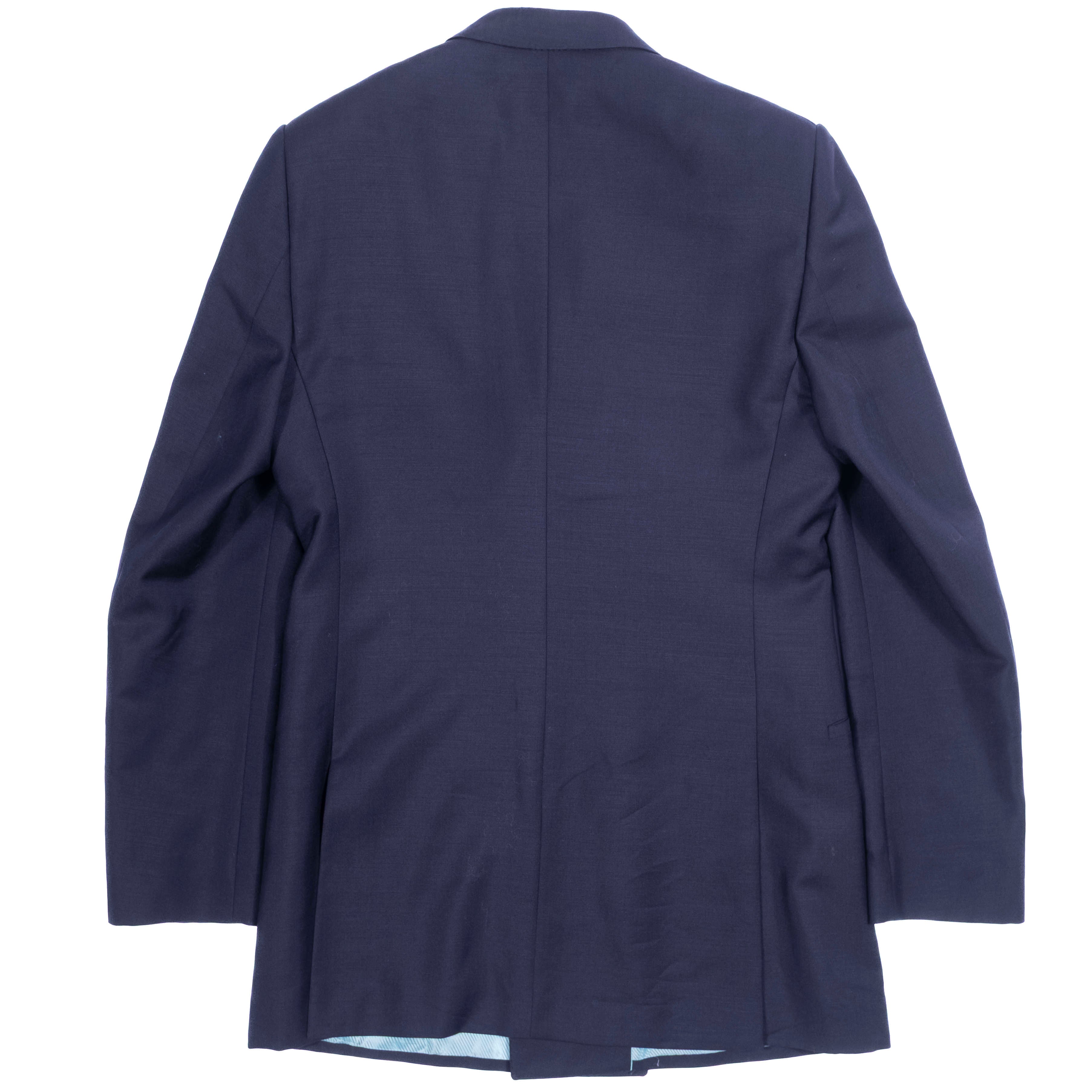 Ozwald Boateng Navy Double Breasted Suit Sz 48