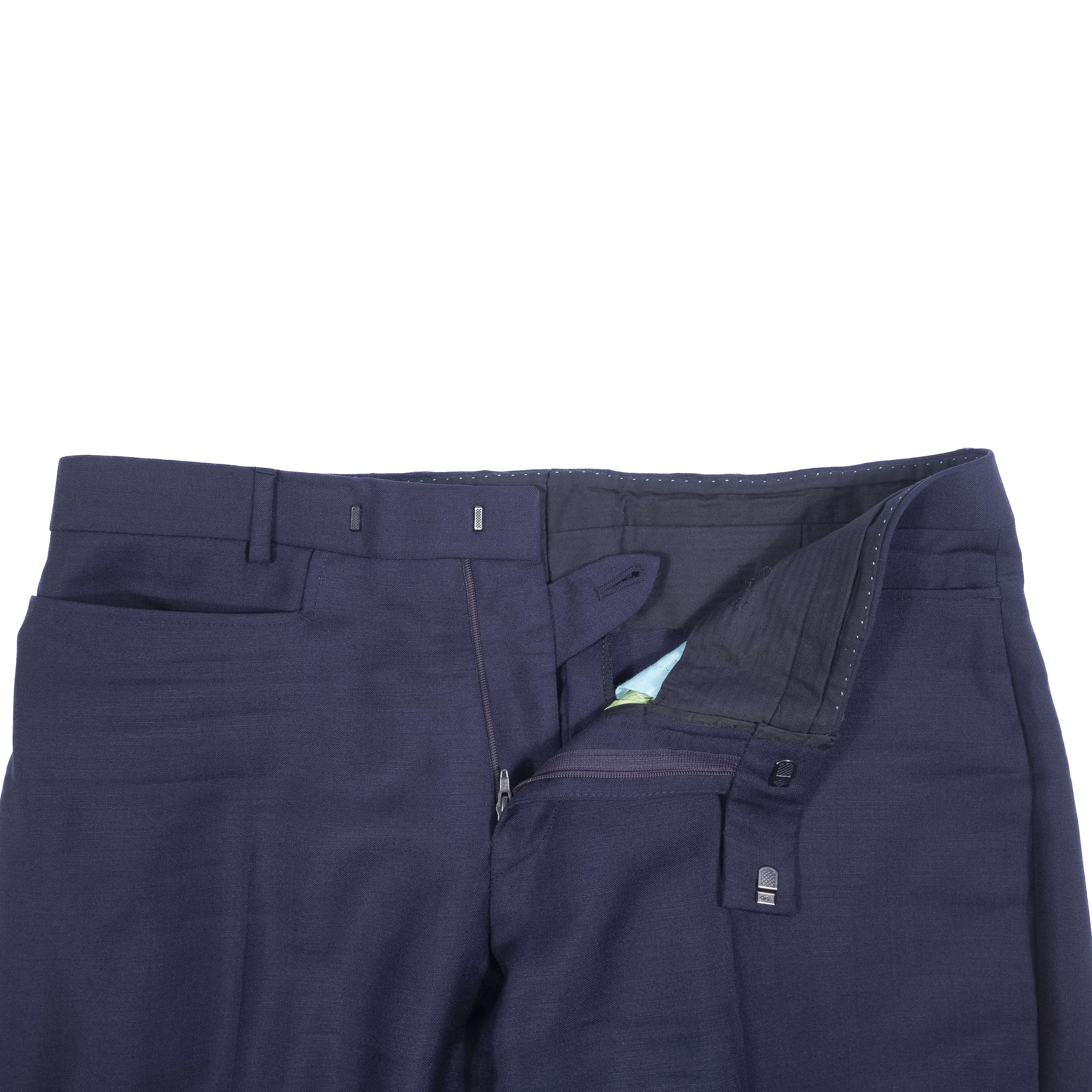 Ozwald Boateng Navy Double Breasted Suit Sz 48