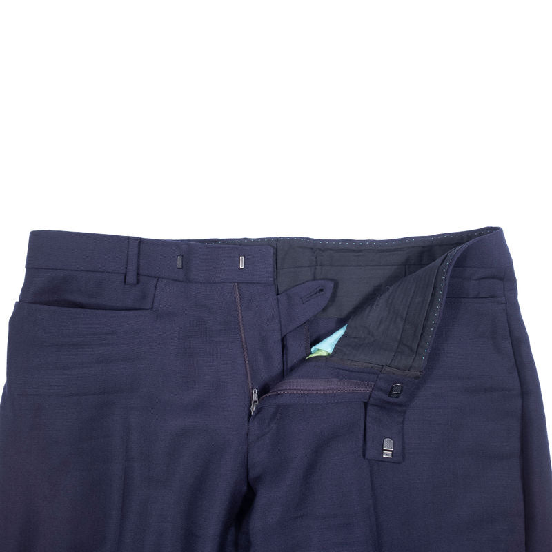 Ozwald Boateng Navy Double Breasted Suit Sz 48