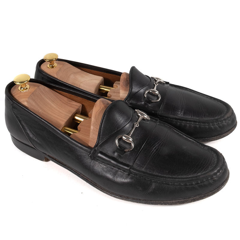 Allen Edmonds Black Bit Loafers