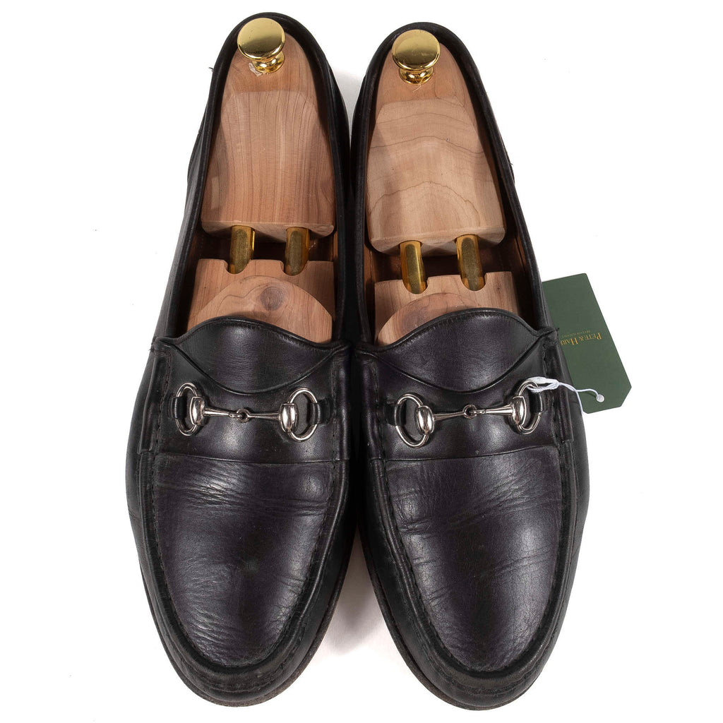 Allen Edmonds Black Bit Loafers