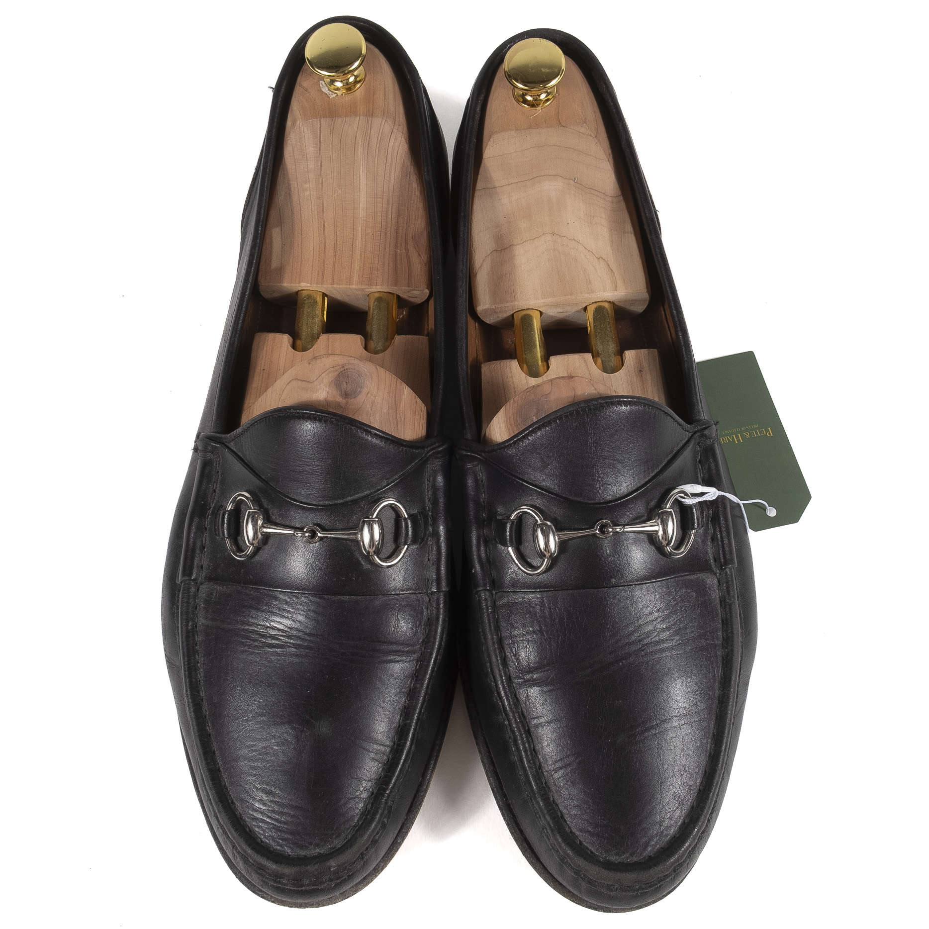 Allen Edmonds Black Bit Loafers
