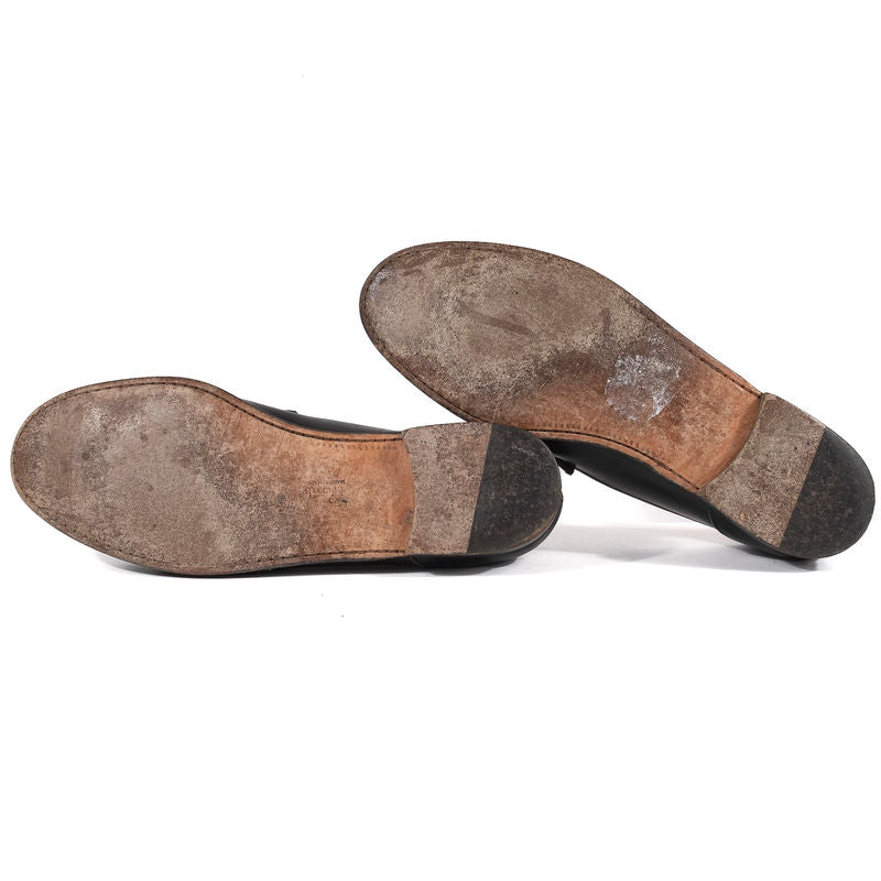 Allen Edmonds Black Bit Loafers