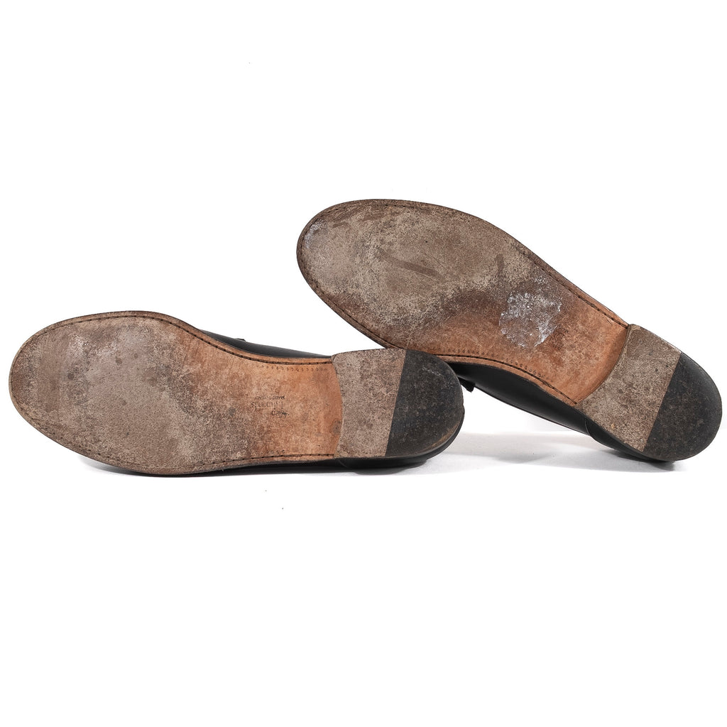 Allen Edmonds Black Bit Loafers