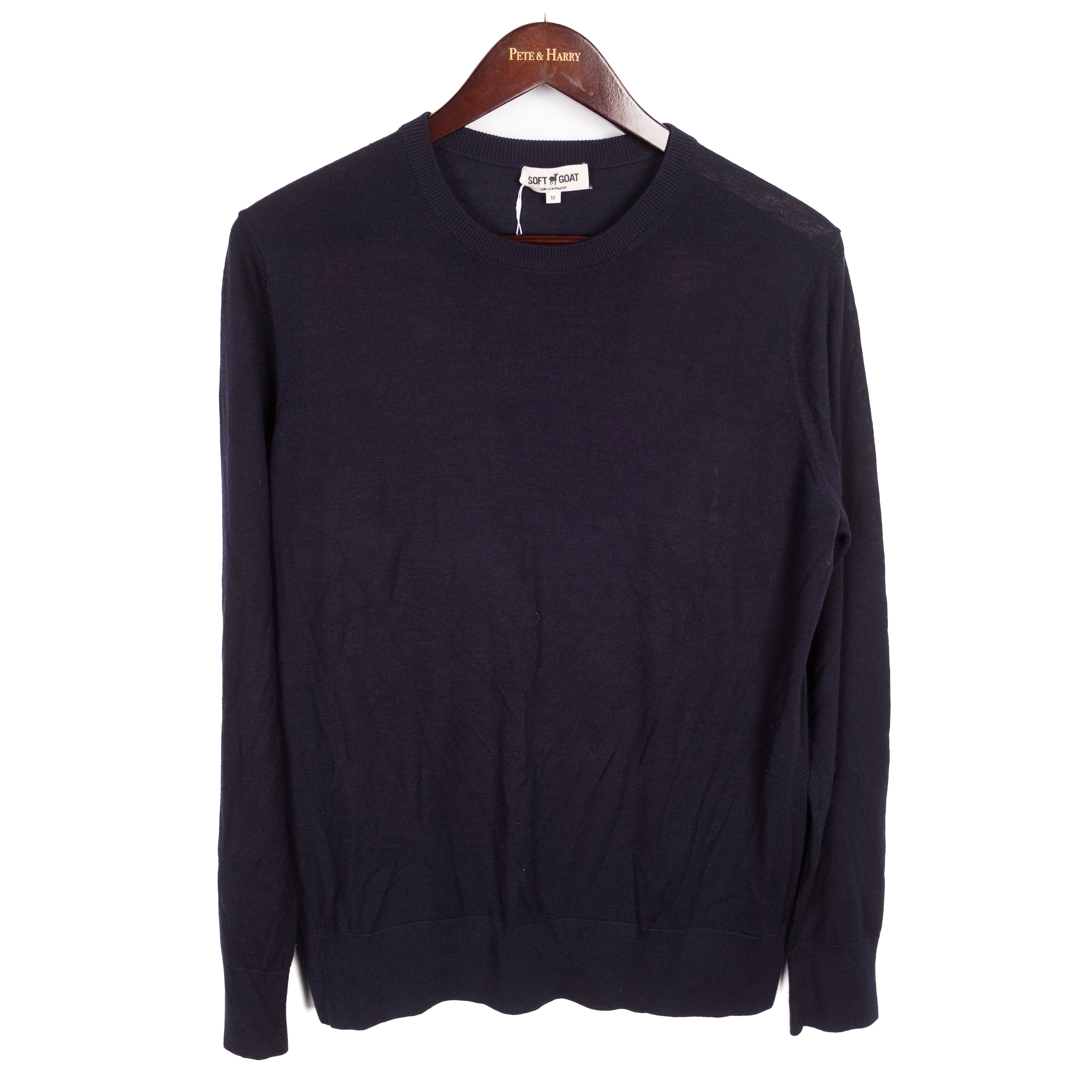 Black Cashmere Crewneck