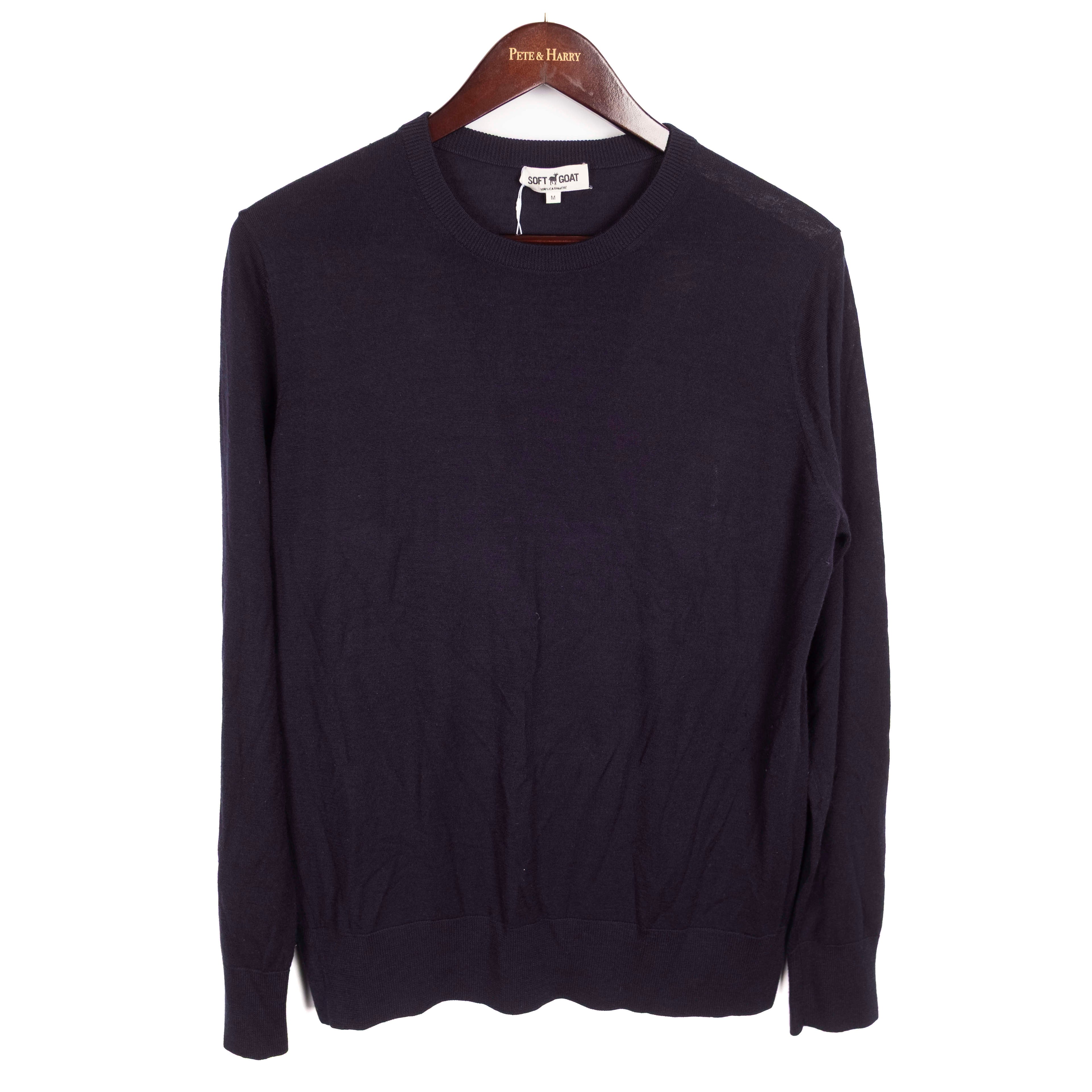 Black Cashmere Crewneck