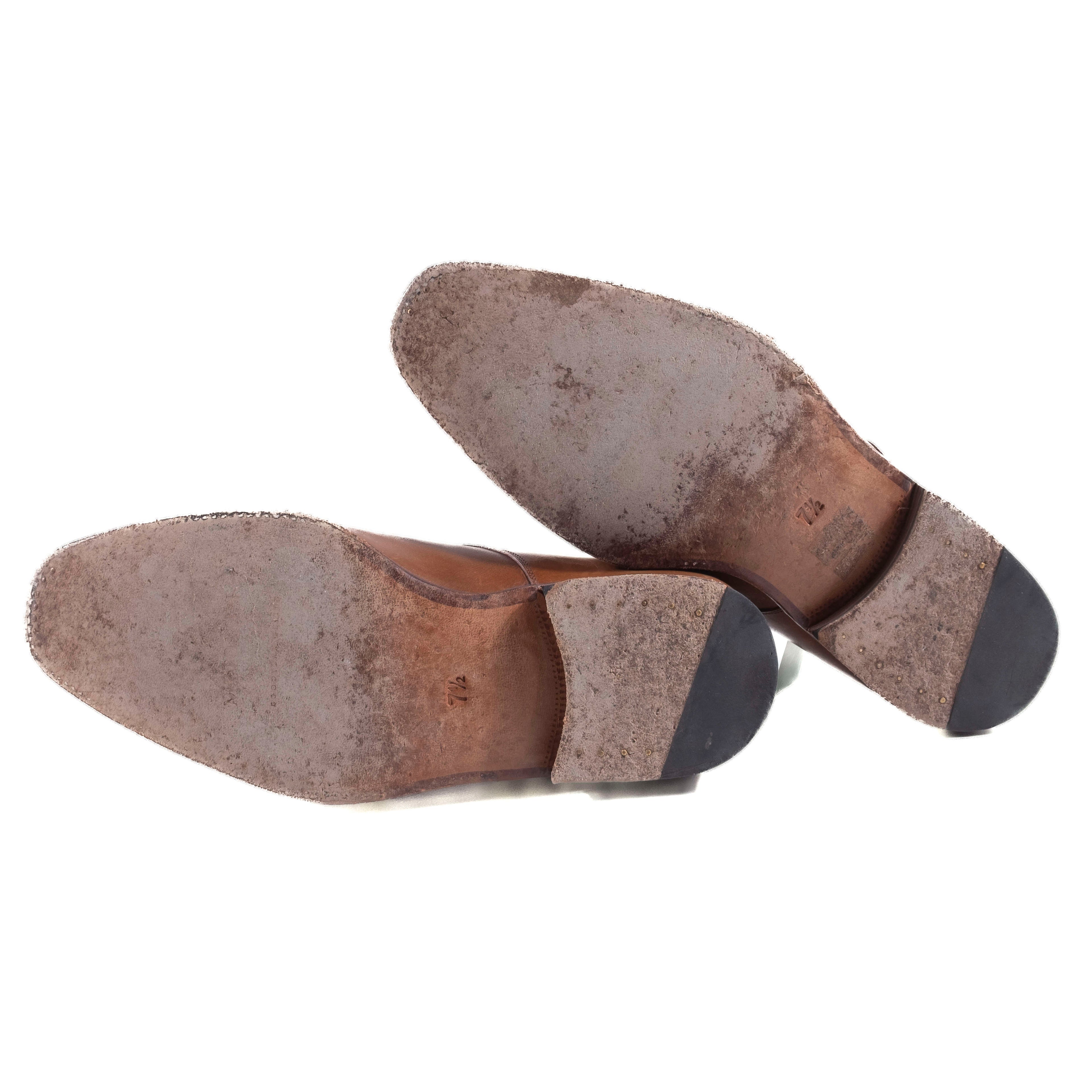 Meermin Brown Double Monkstrap