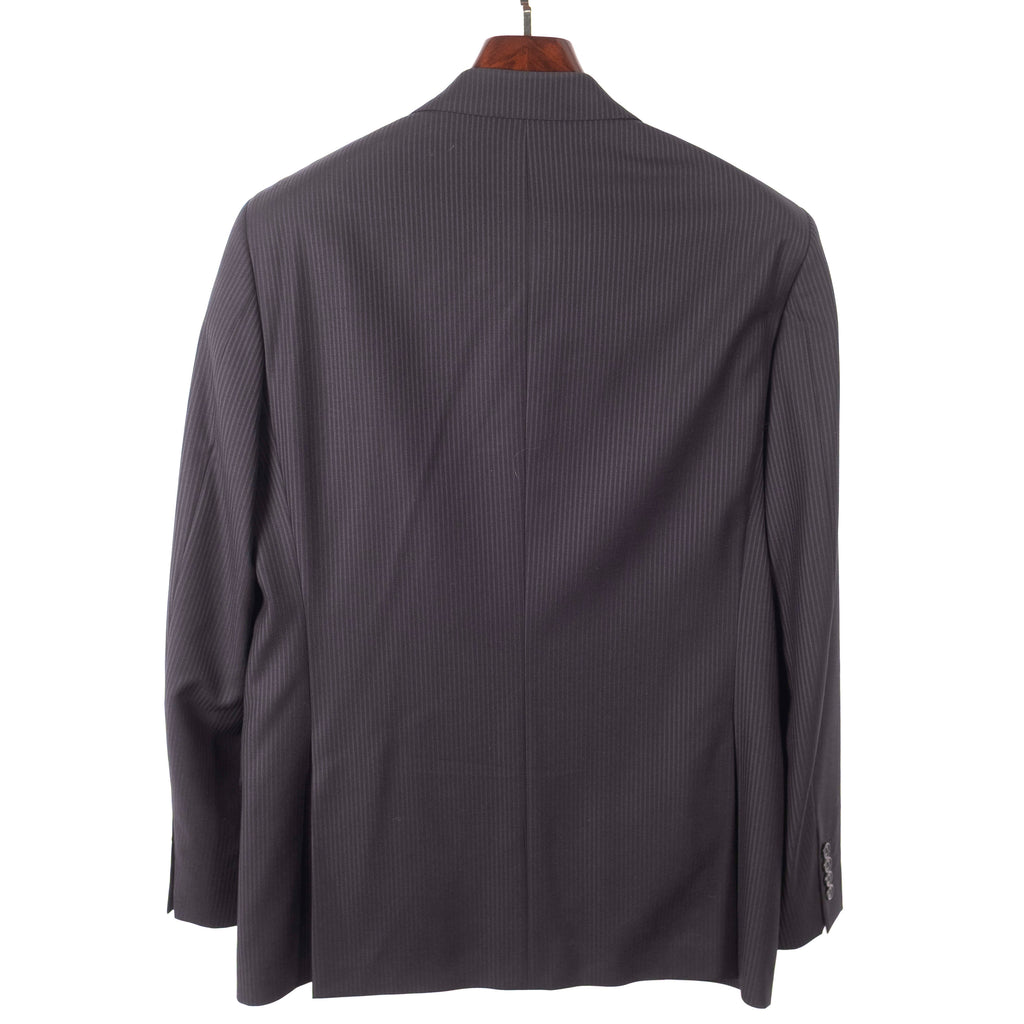 Charcoal Pinstriped Business Suit