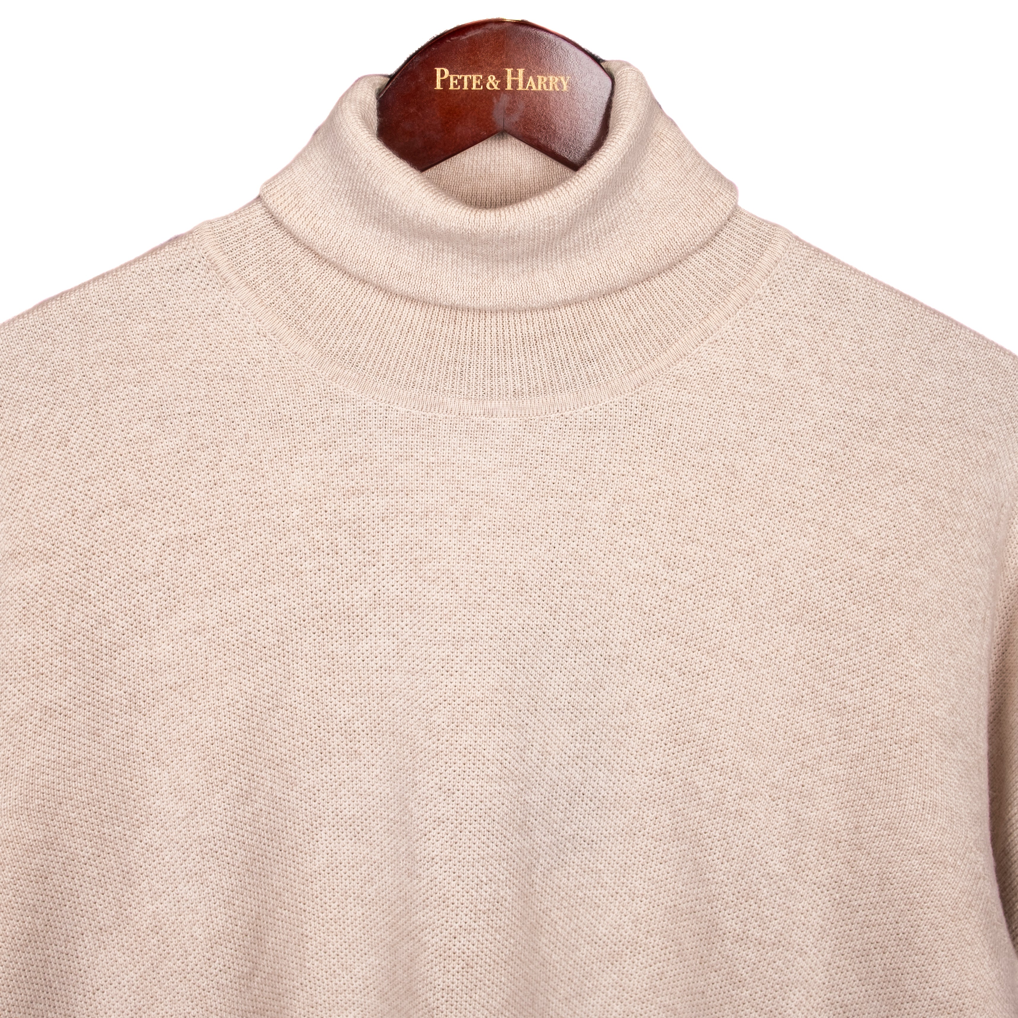 Taupe Turtleneck