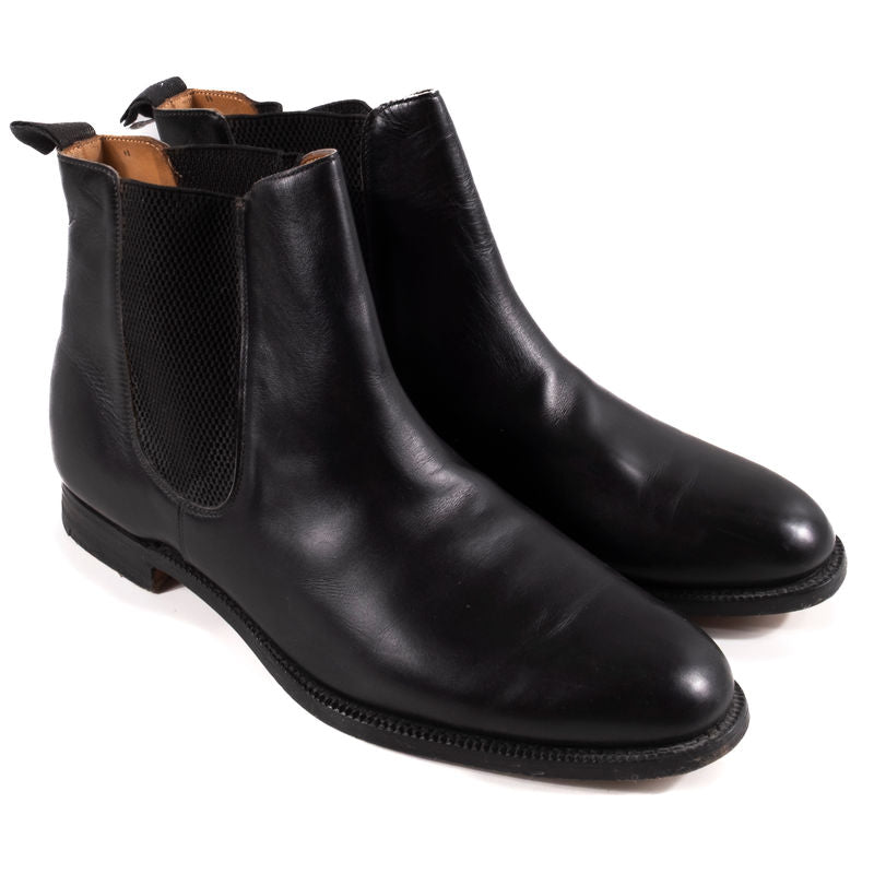 Church's Black Leather Chelsea Boots