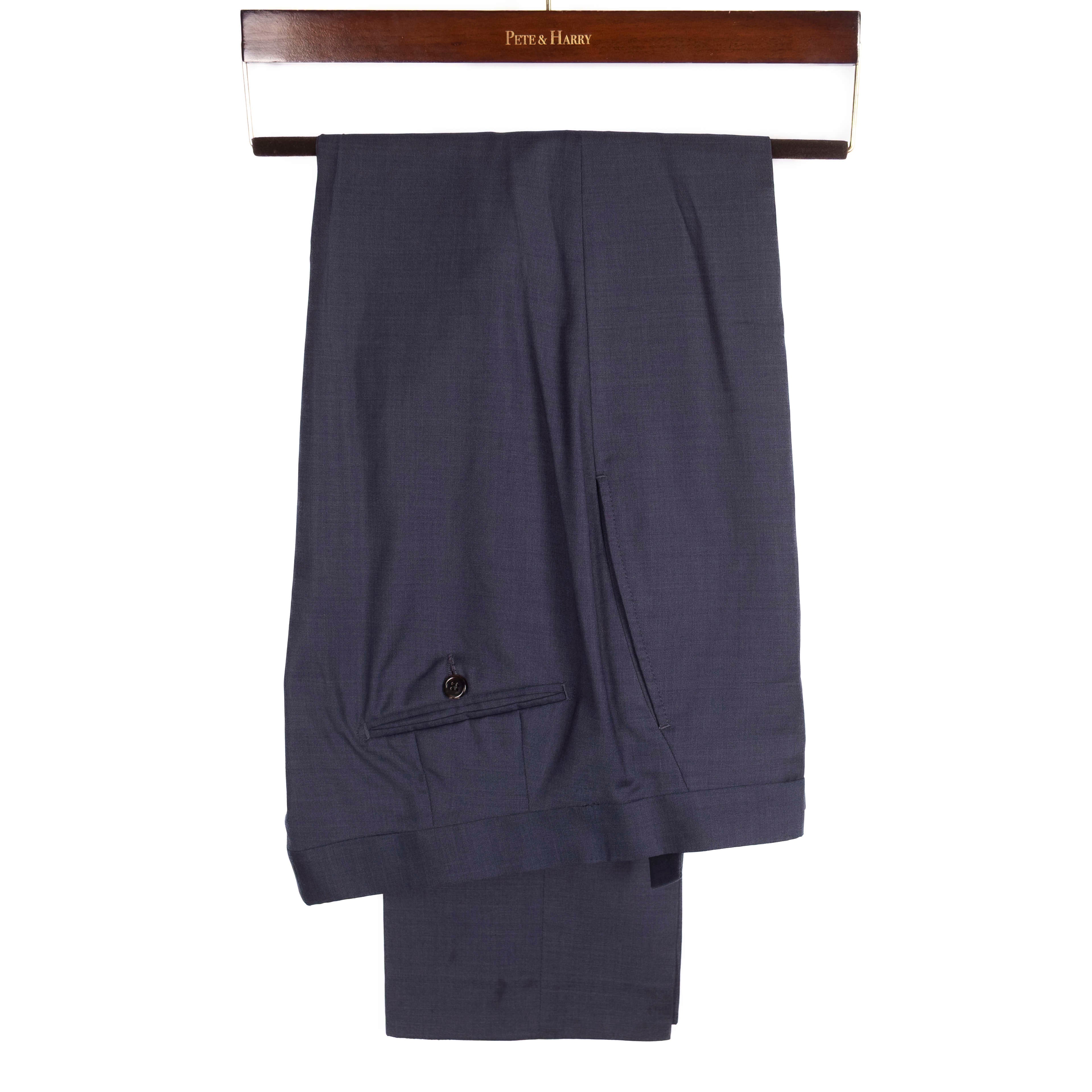 Navy Peak Lapel Suit