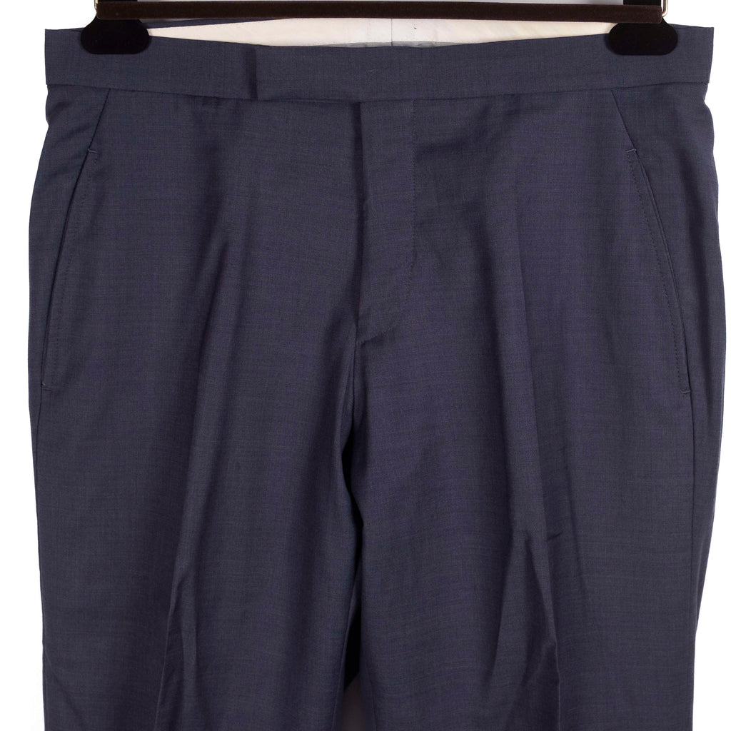 Navy Peak Lapel Suit