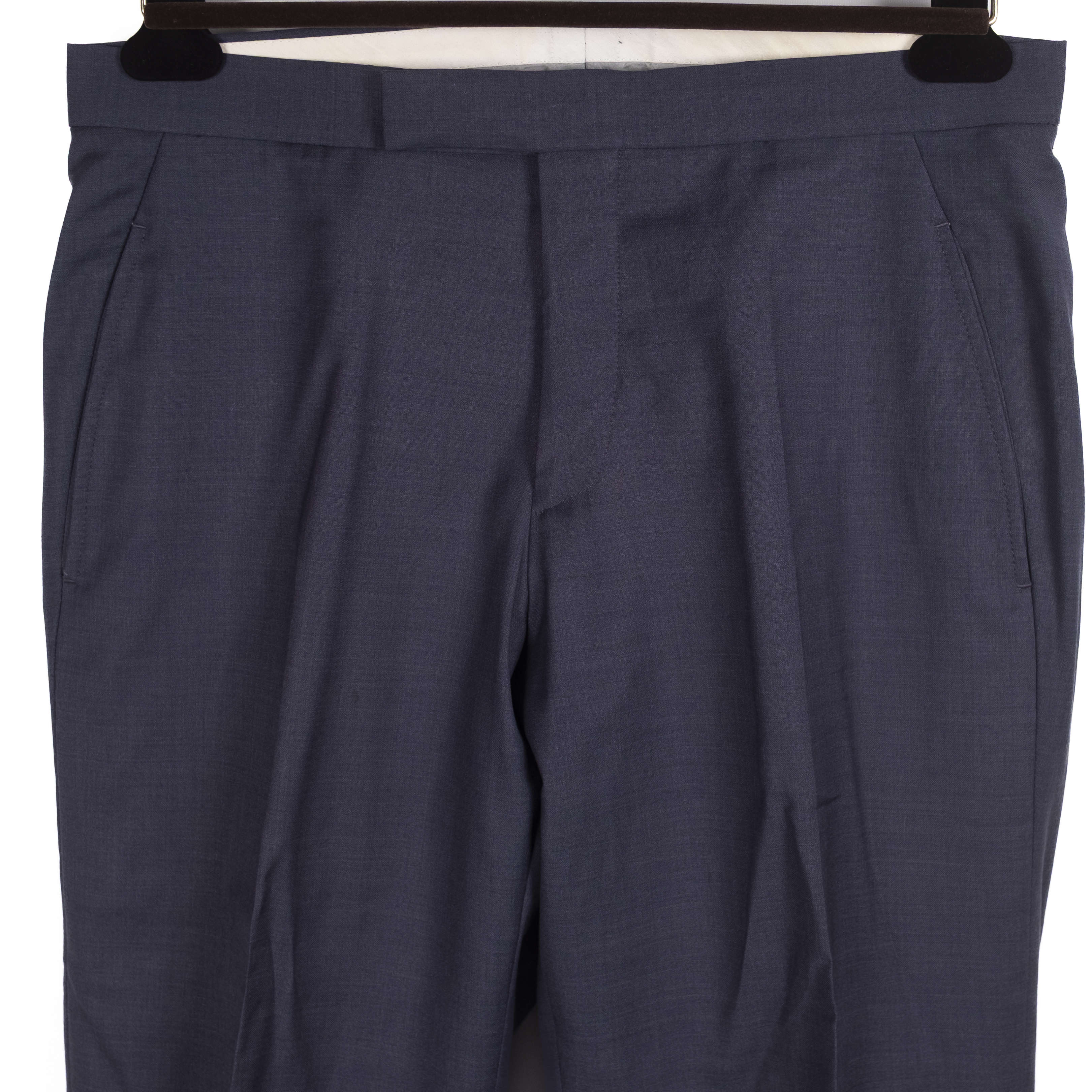 Navy Peak Lapel Suit