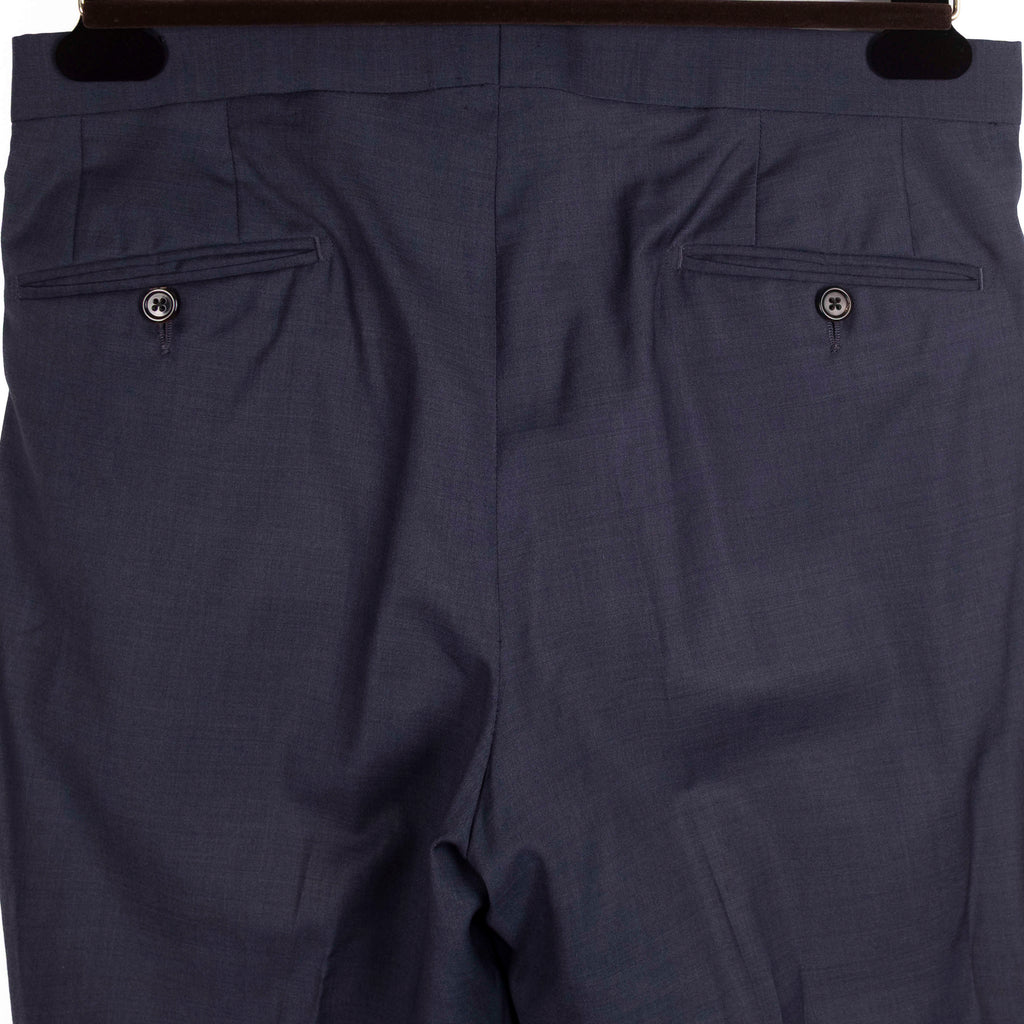 Navy Peak Lapel Suit