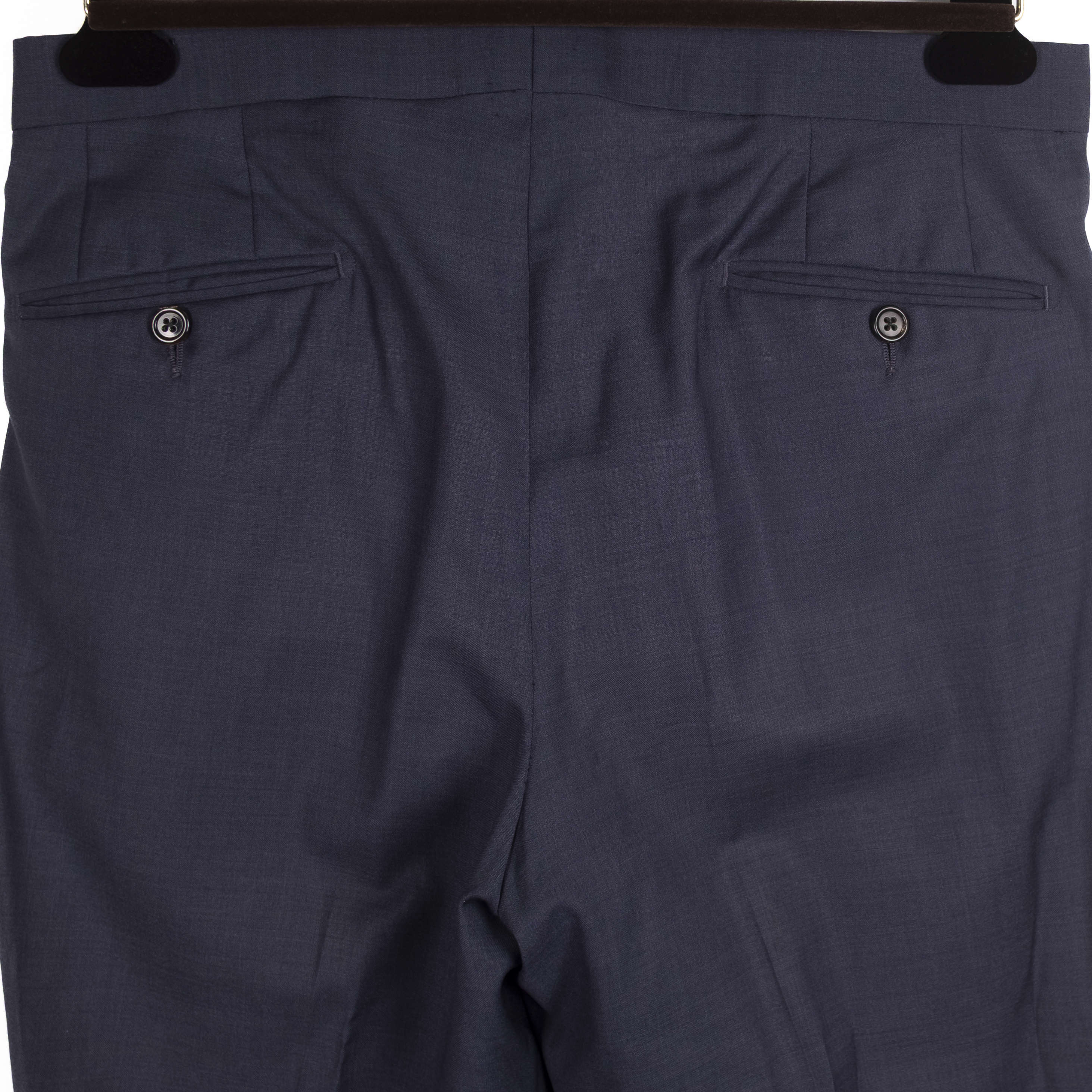 Navy Peak Lapel Suit