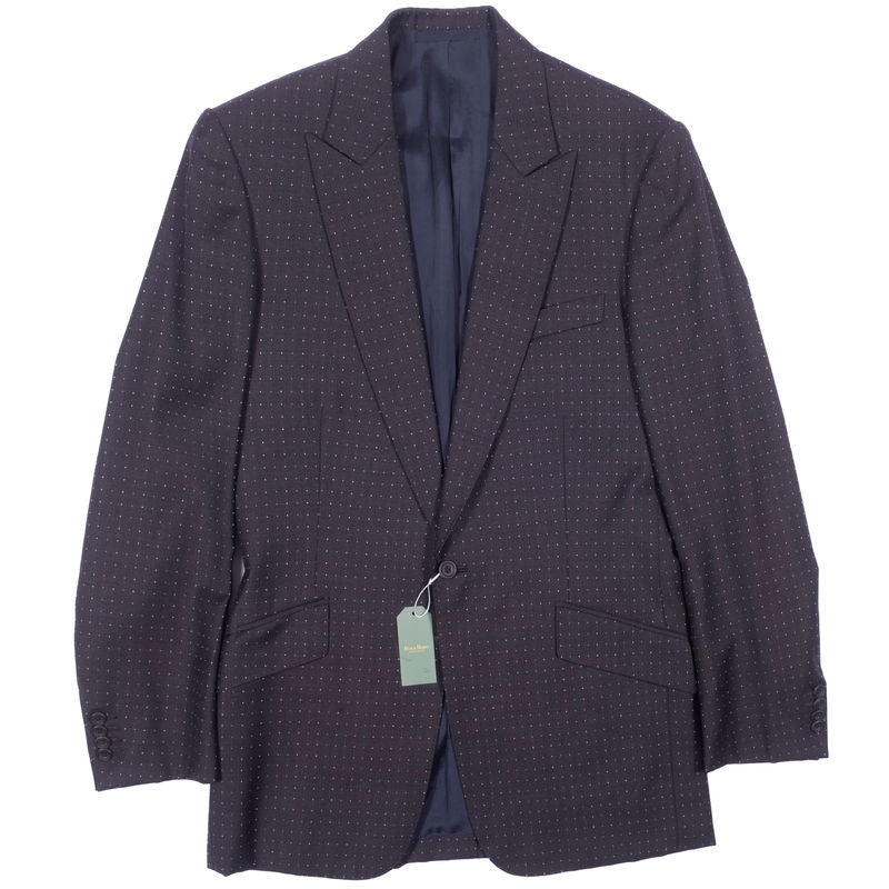 Kilgour Grey Sport Coat with Dots
