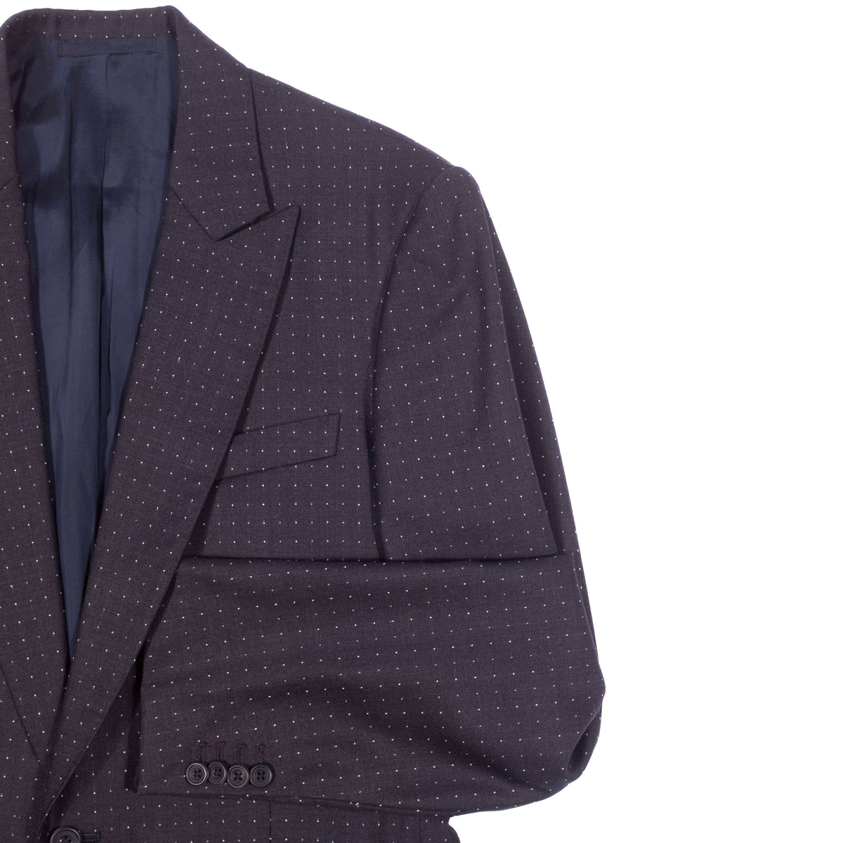 Kilgour Grey Sport Coat with Dots