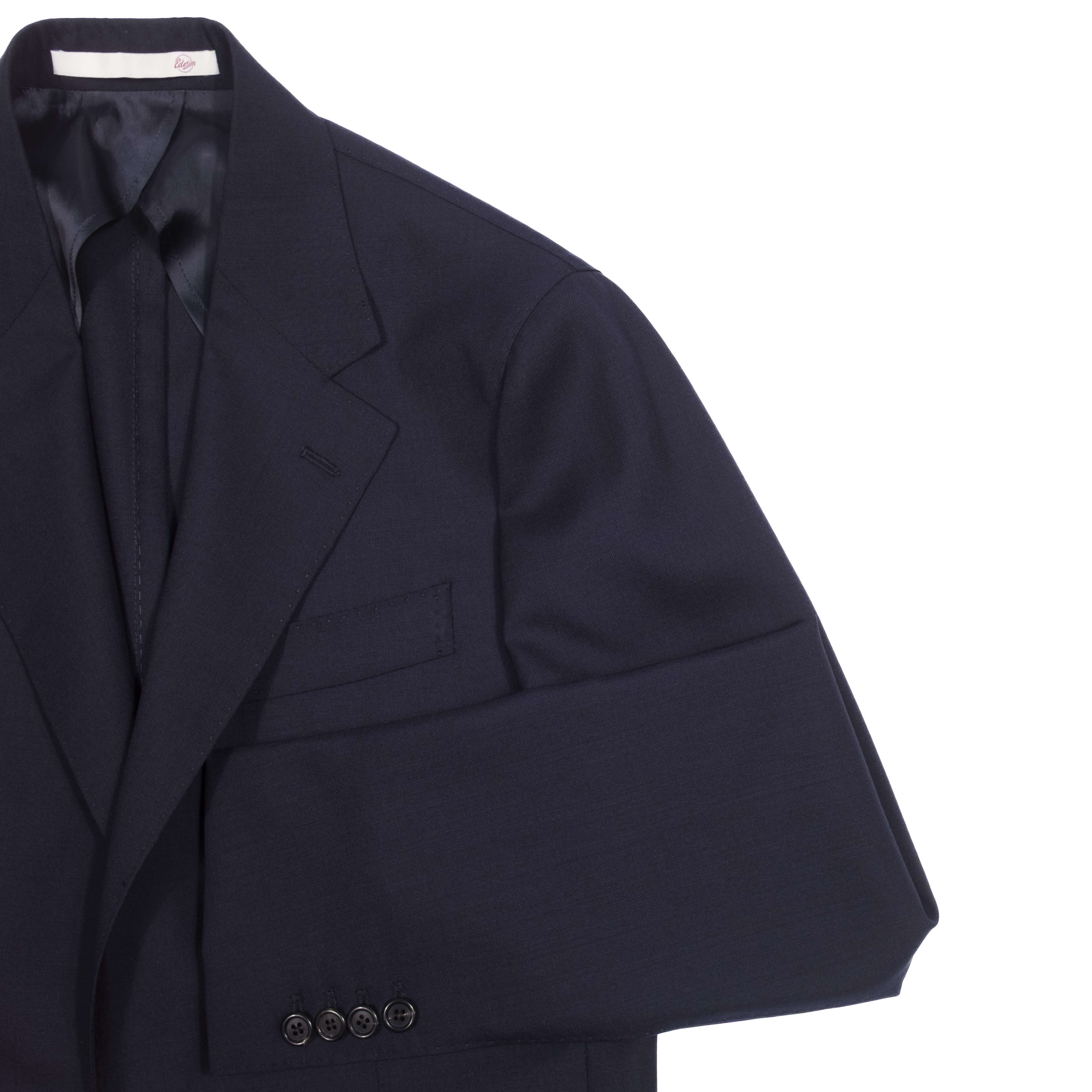 Neapolitan Hand Tailored Navy Wool Sport Coat 50