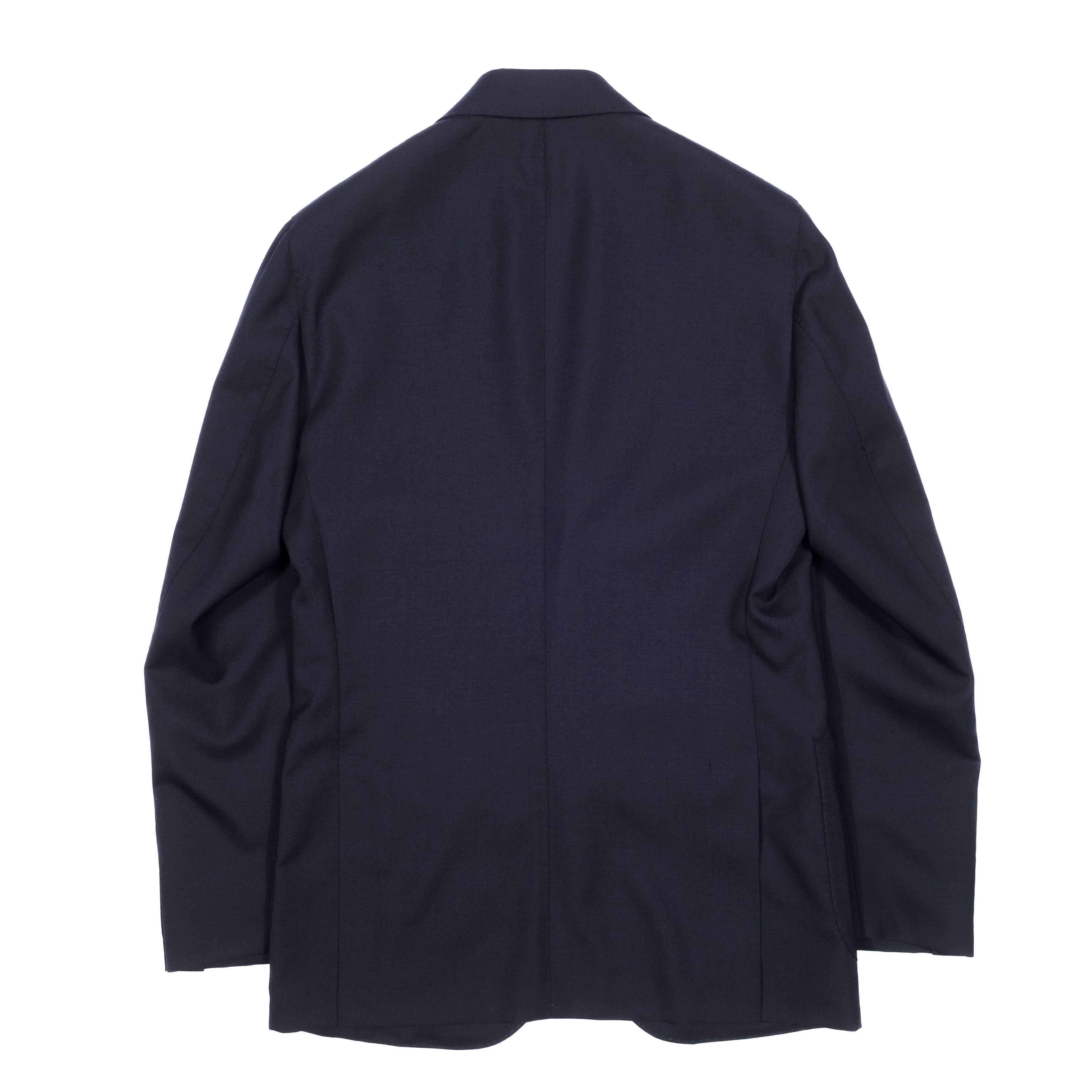 Neapolitan Hand Tailored Navy Wool Sport Coat 50