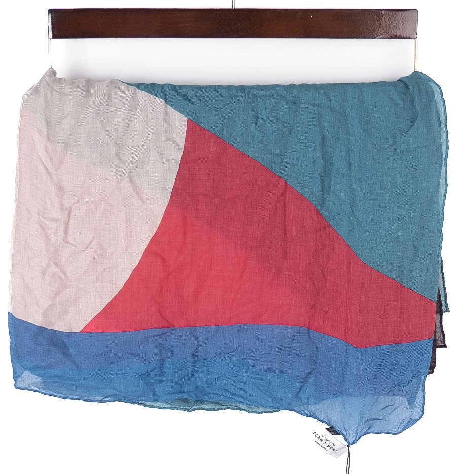 Multicoloured Lightweight Scarf